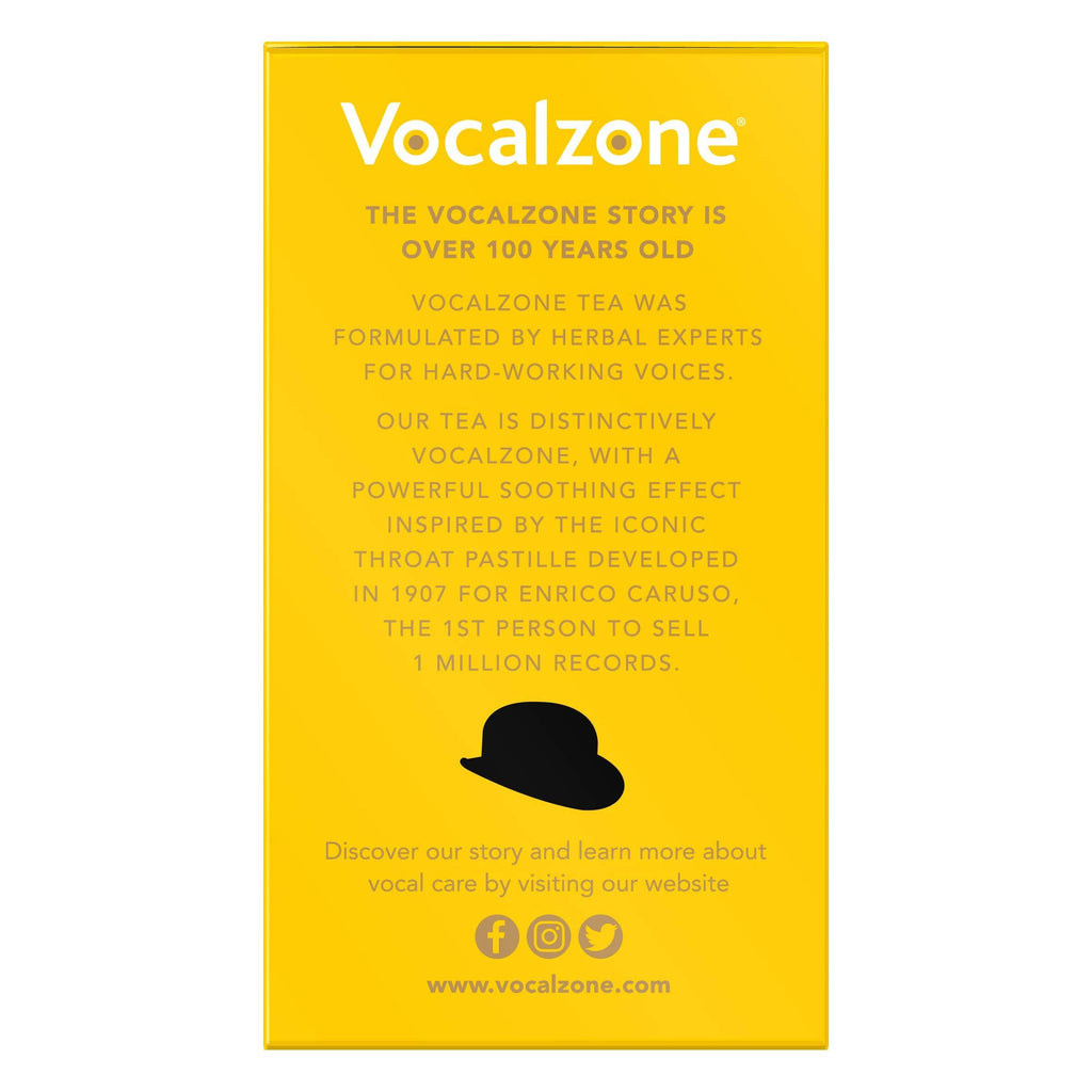 Vocalzone Tea - Lemon Ginger and Manuka Leaf - caffine free
