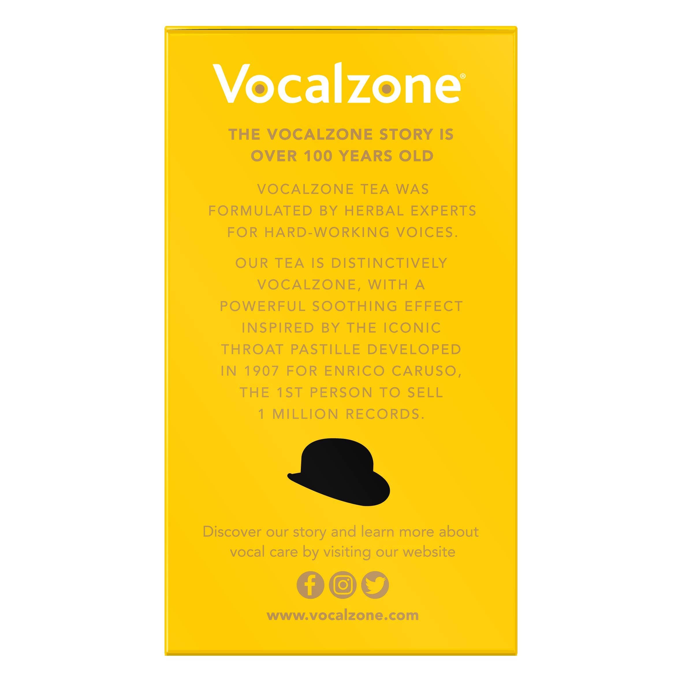 Vocalzone Tea - Lemon Ginger and Manuka Leaf - caffine free