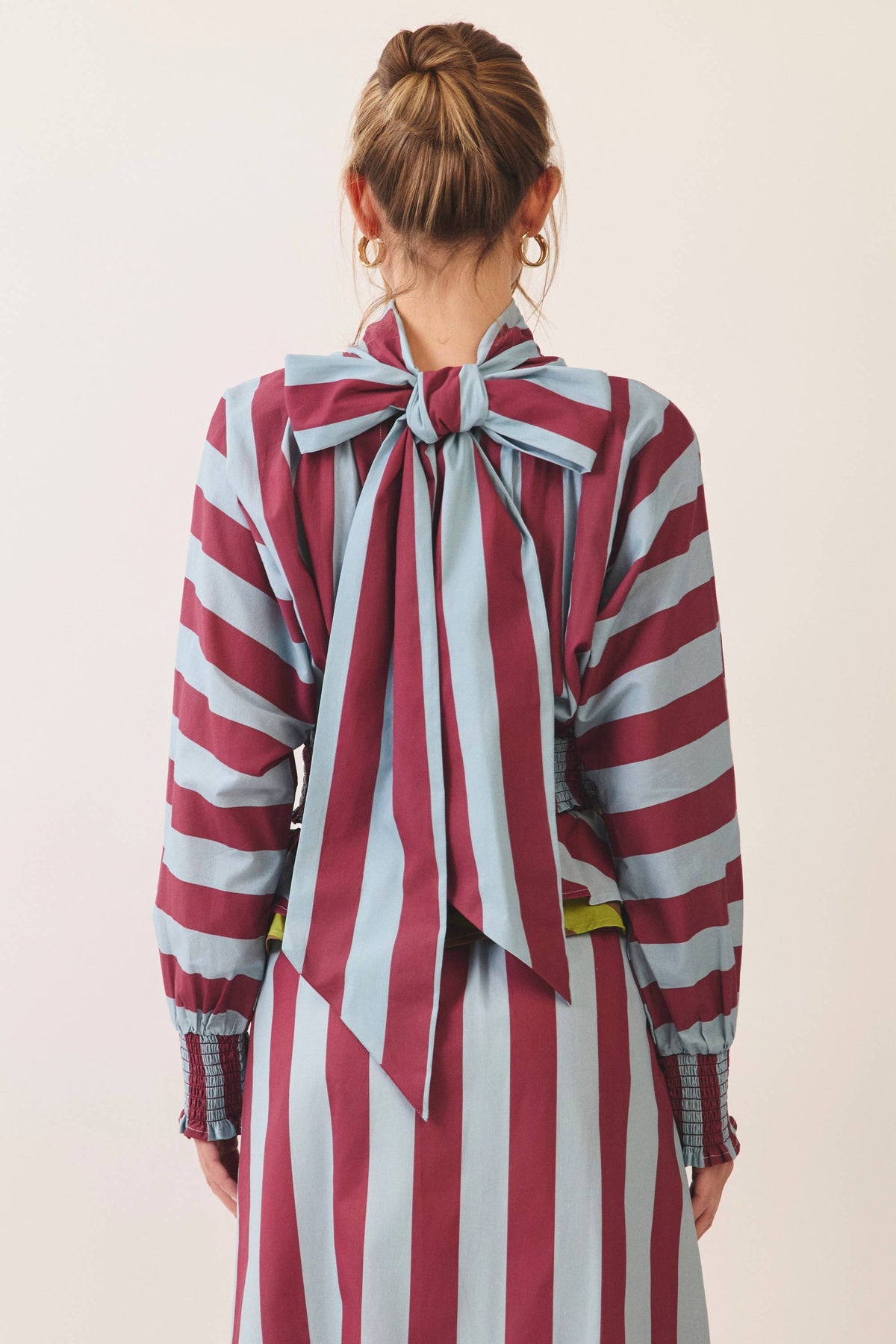 Striped tie-back Set