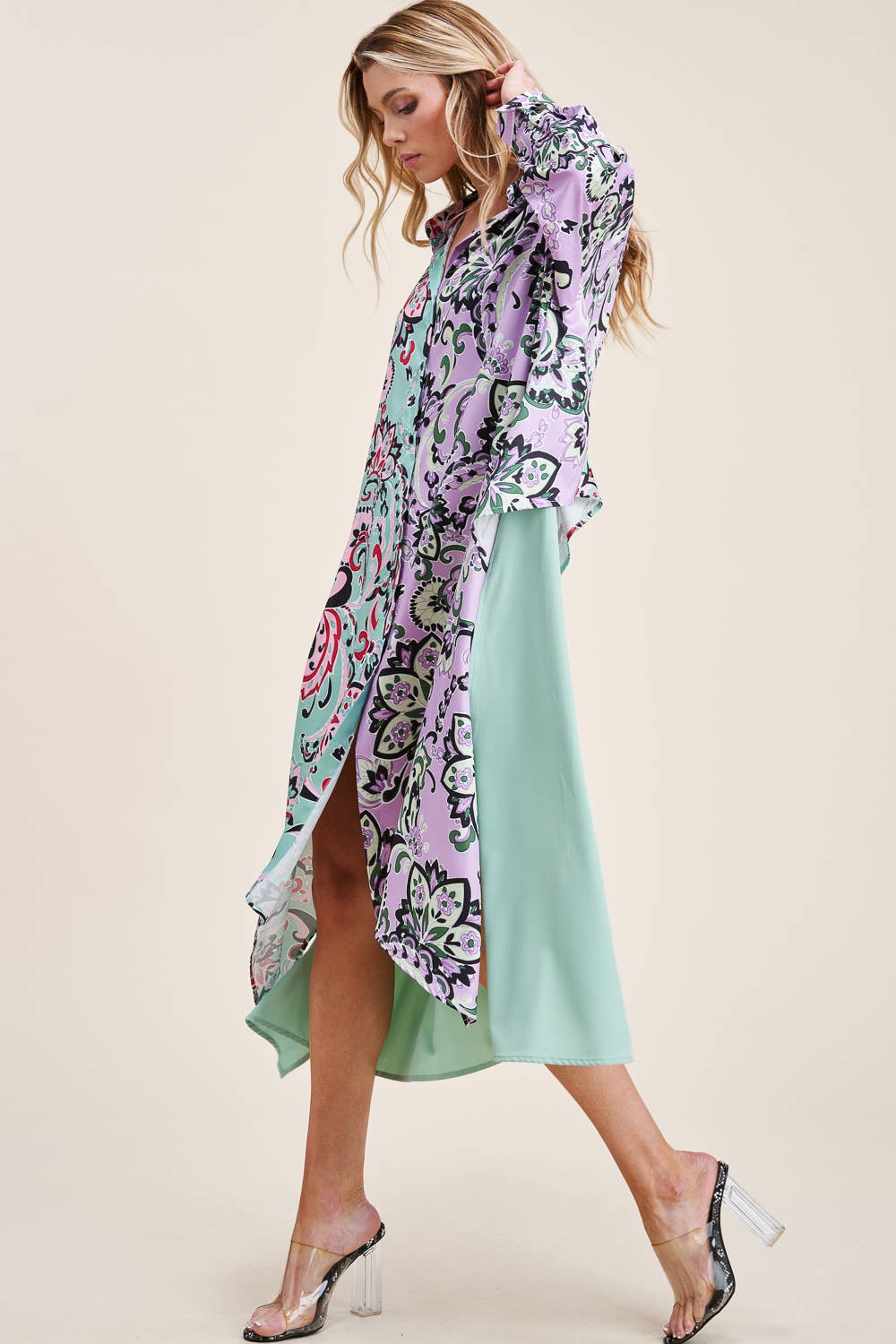 The Paisley Shirt Dress *Final Sale*