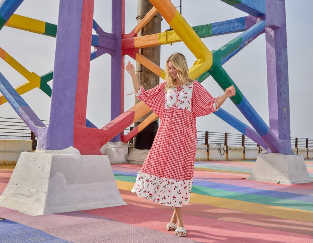 Madeline Cherry Dress