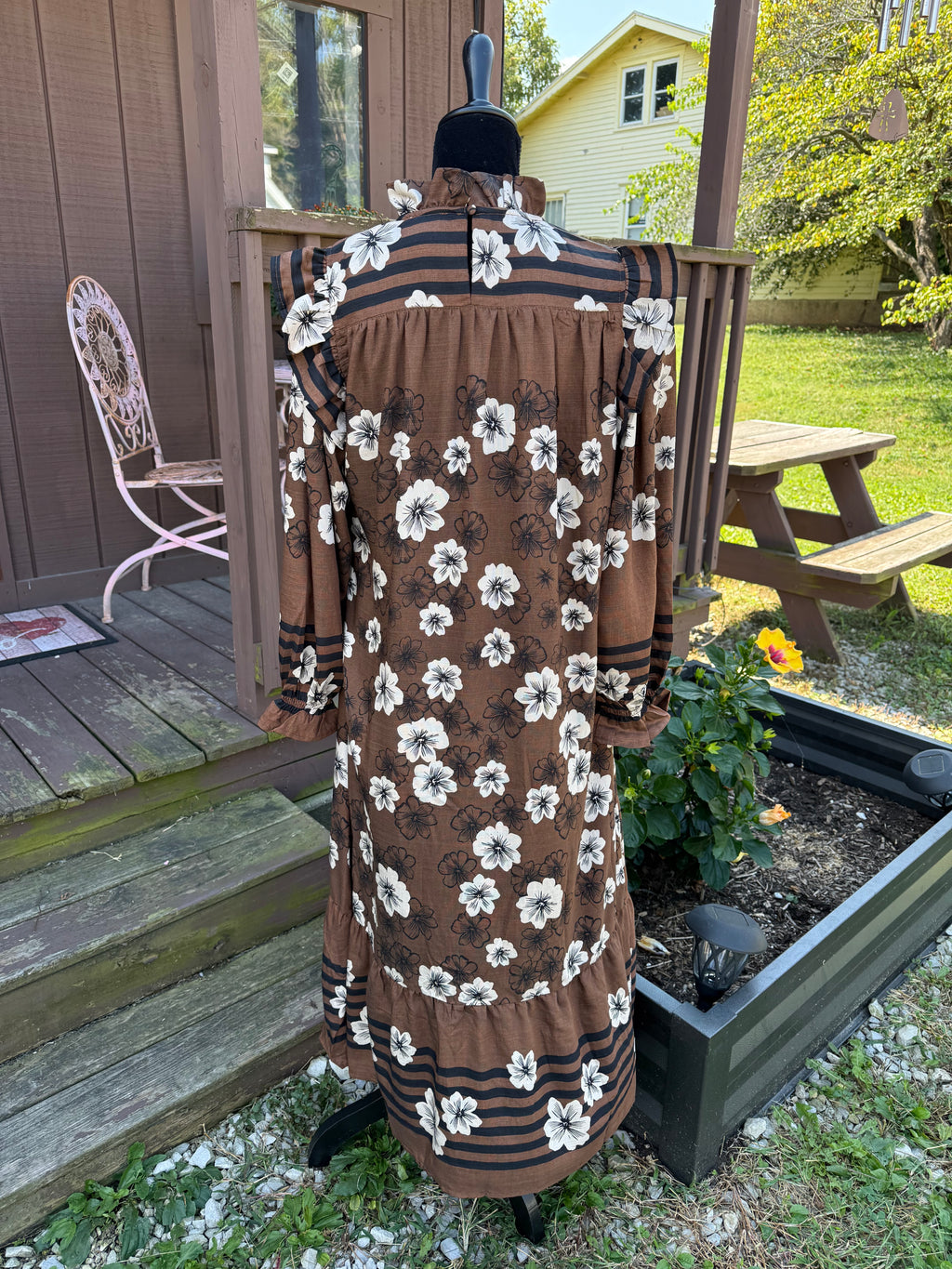 Sadie Dress - Brown
