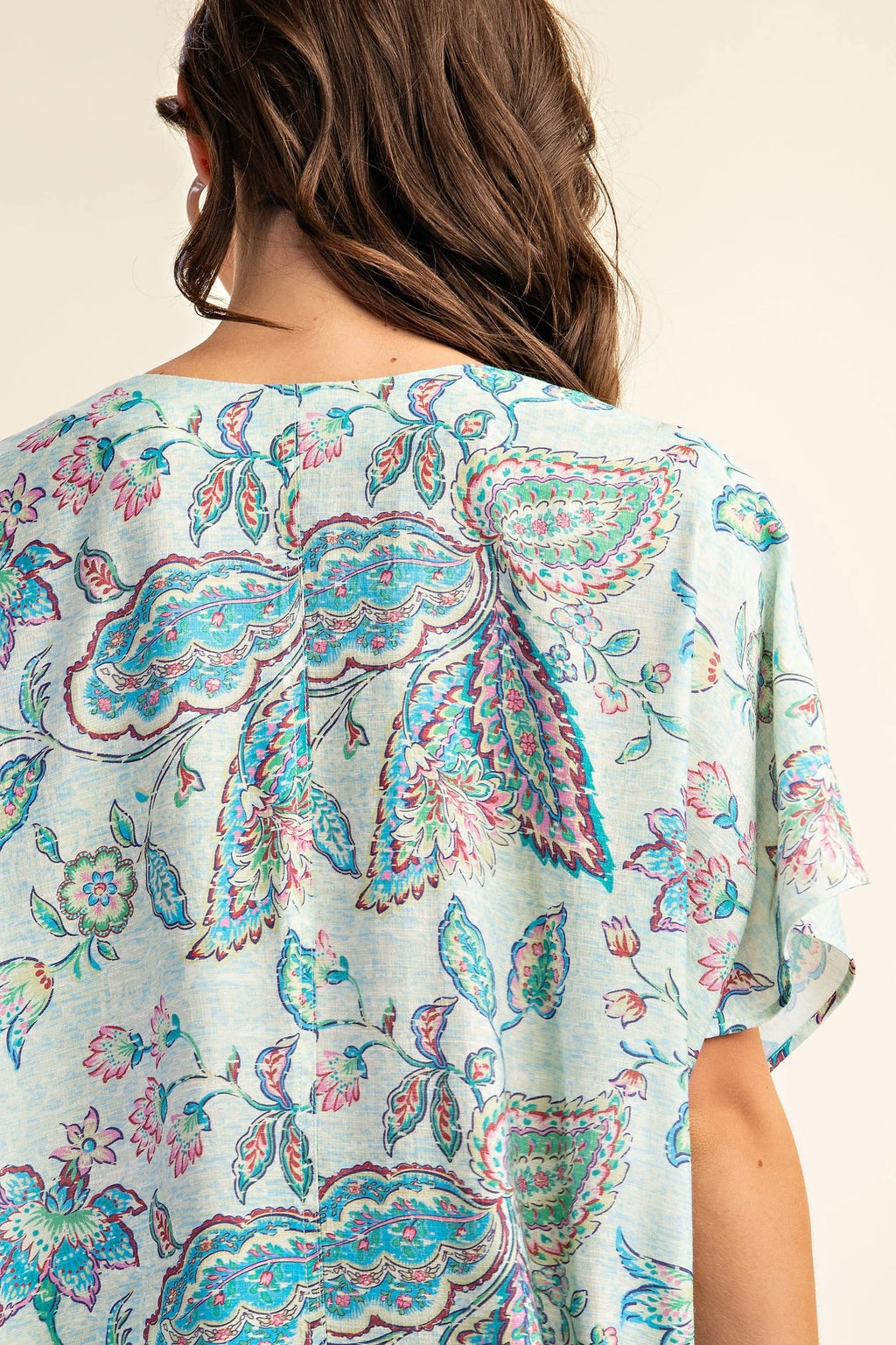 Turquoise Butterfly Dress