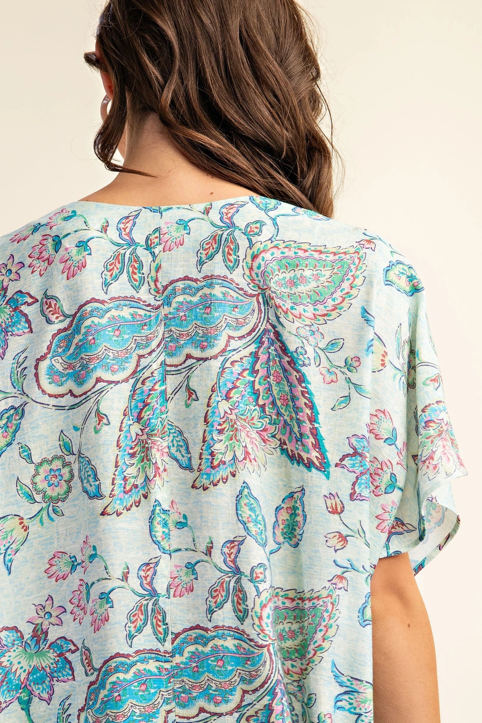 Turquoise Butterfly Dress