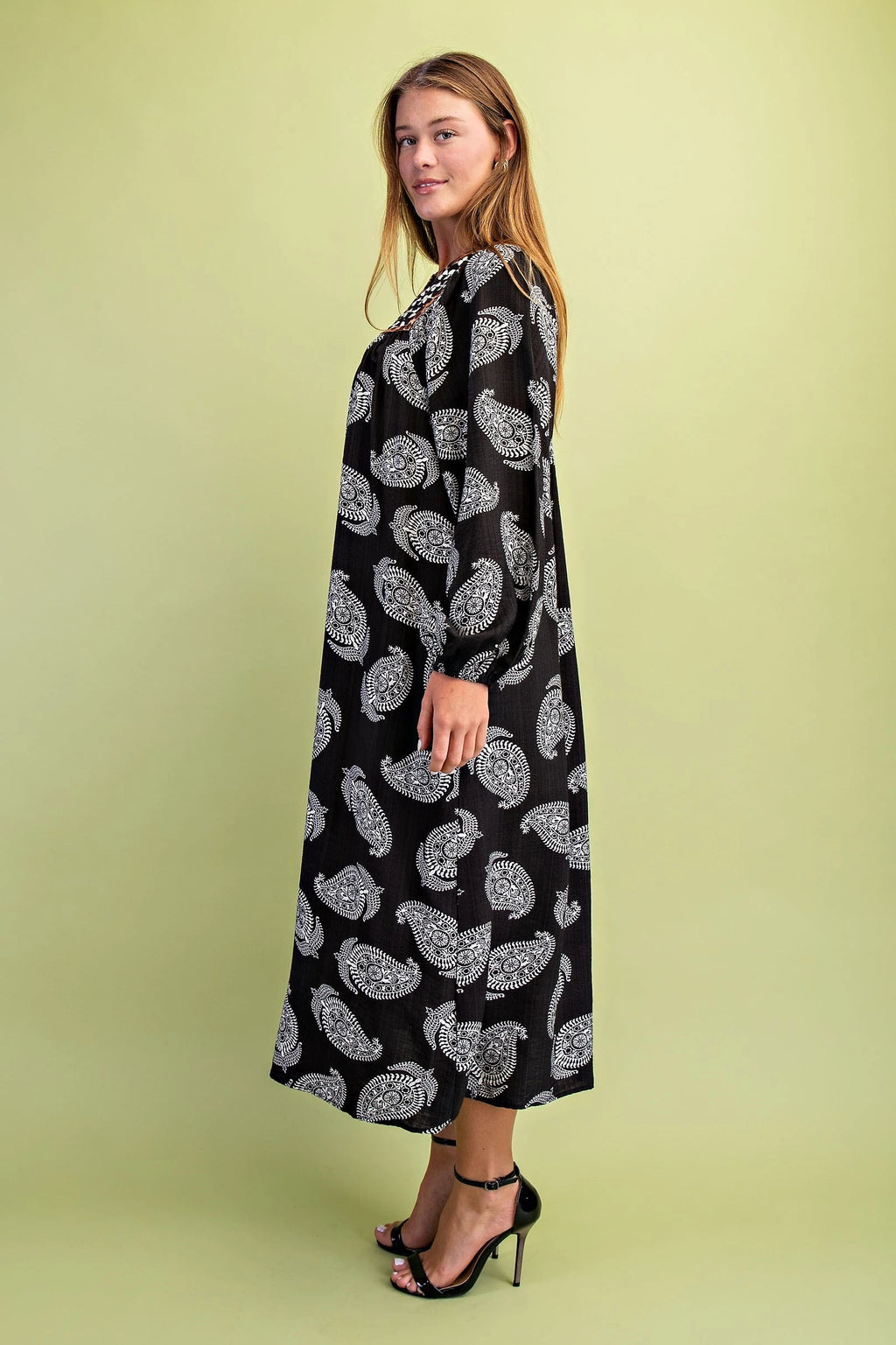 Paisley Leopard Dress