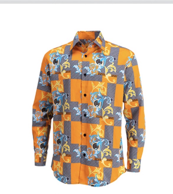 RLewis orange Shirt