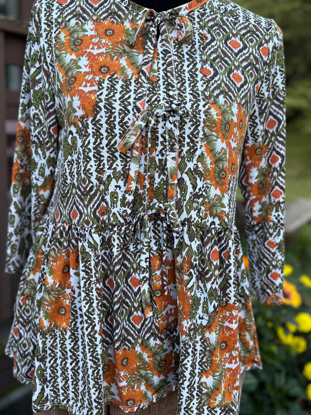 Autumn Daisy Top