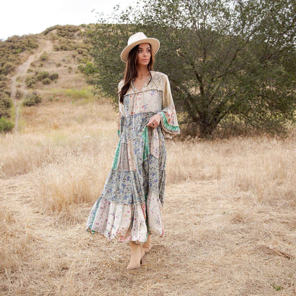 Timeless Long Dress - Sand