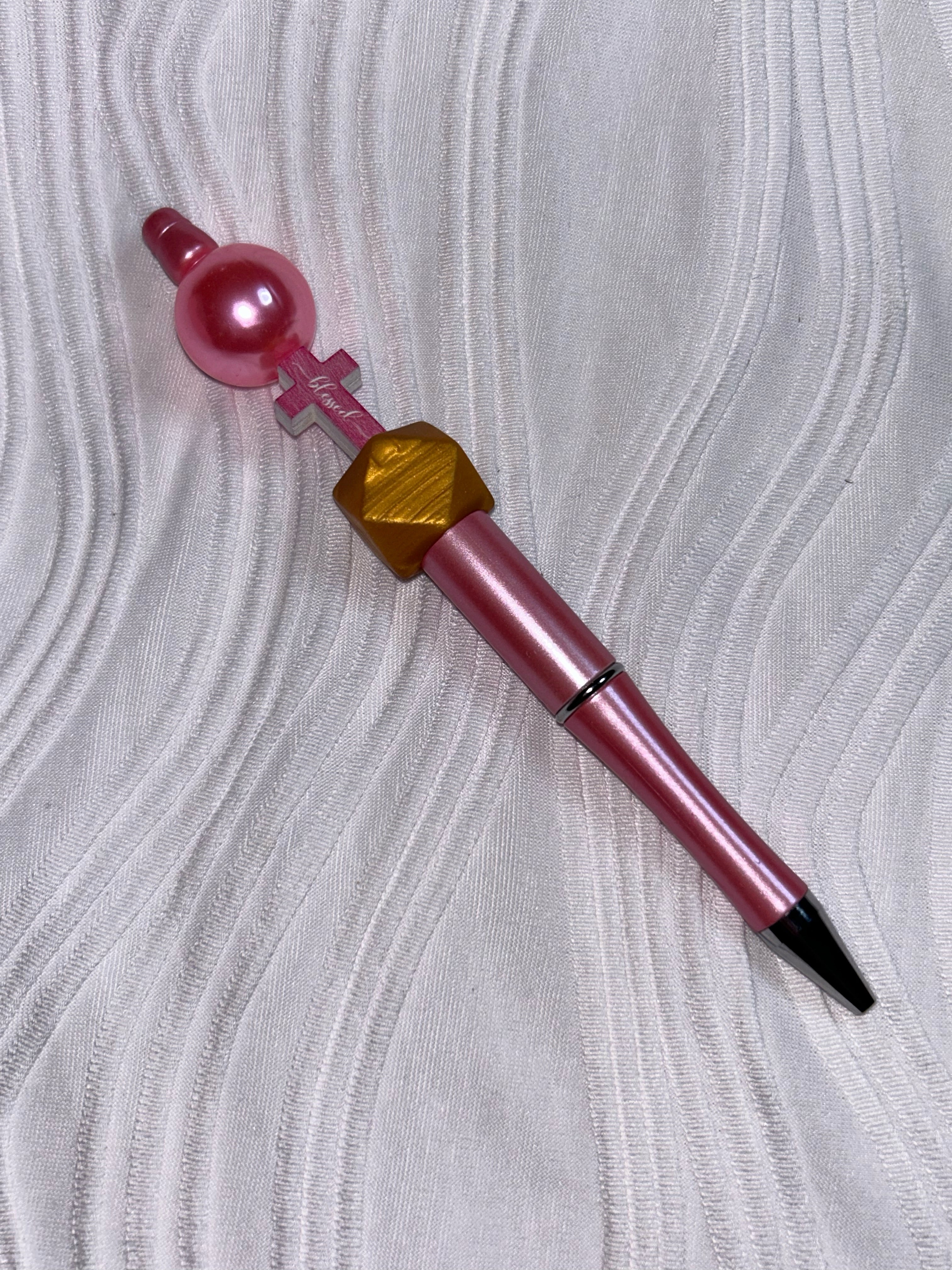 Beaded pens and beaded pencils