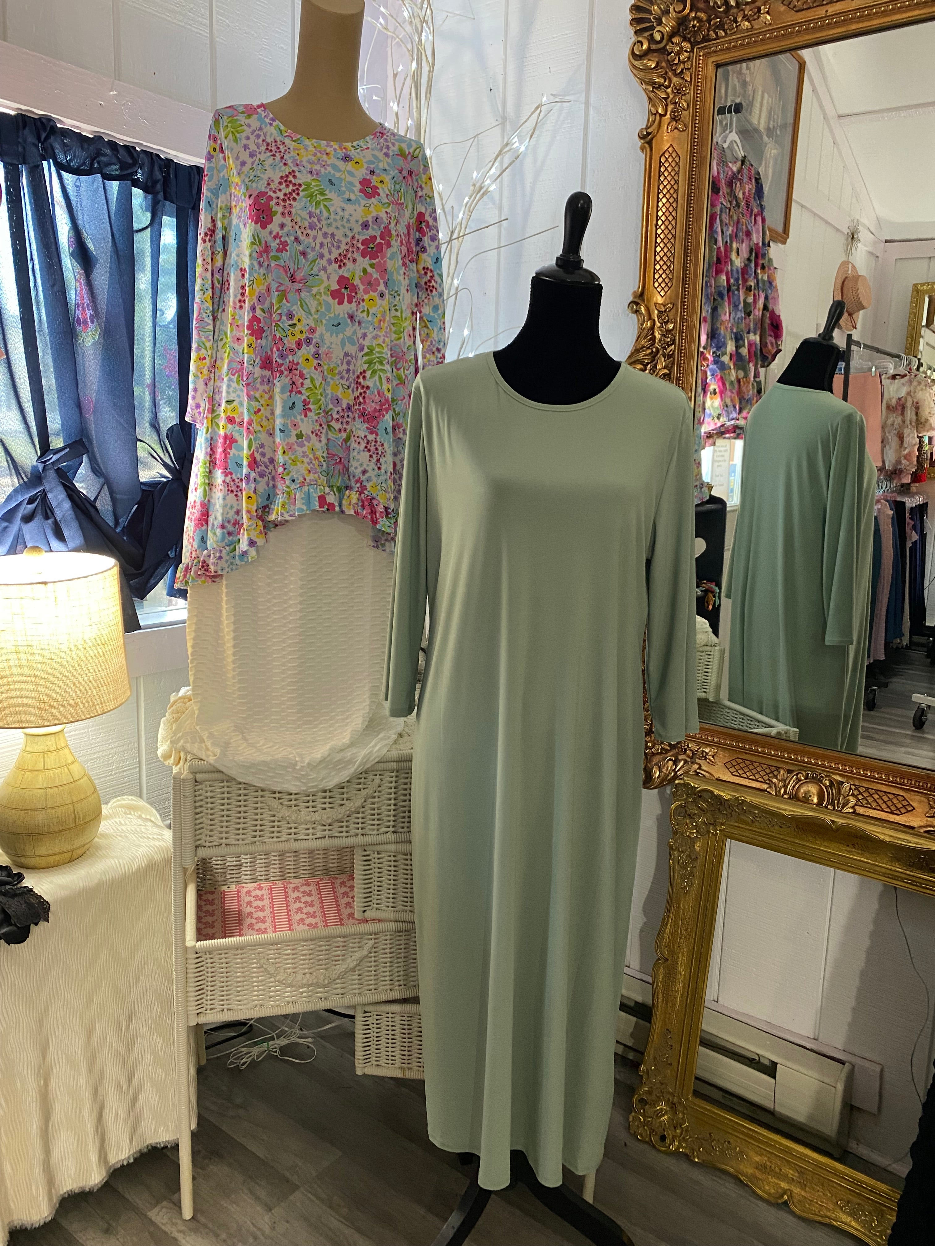 Solid Layering Dress *FINAL SALE*