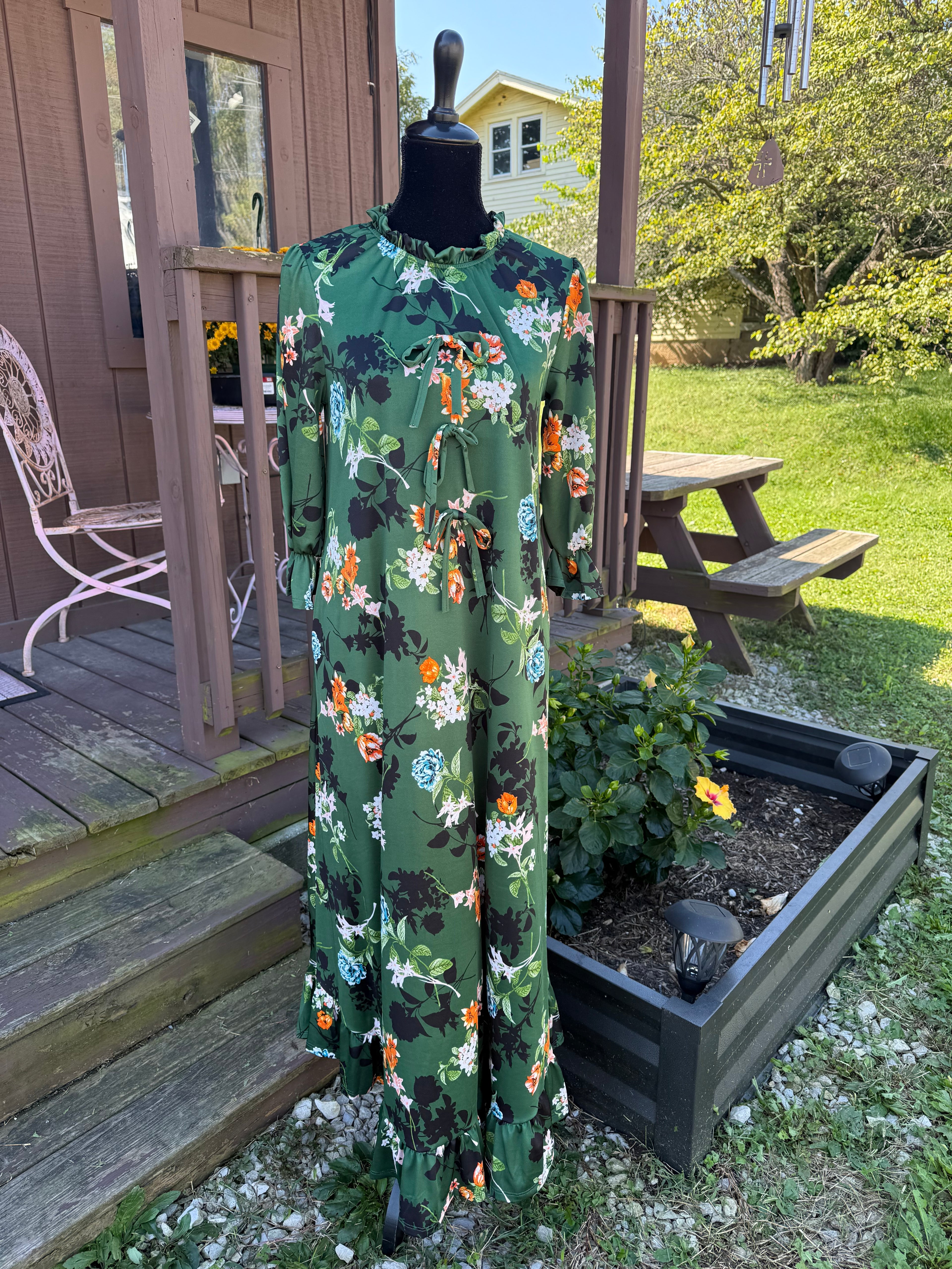 Forest Florals Dress