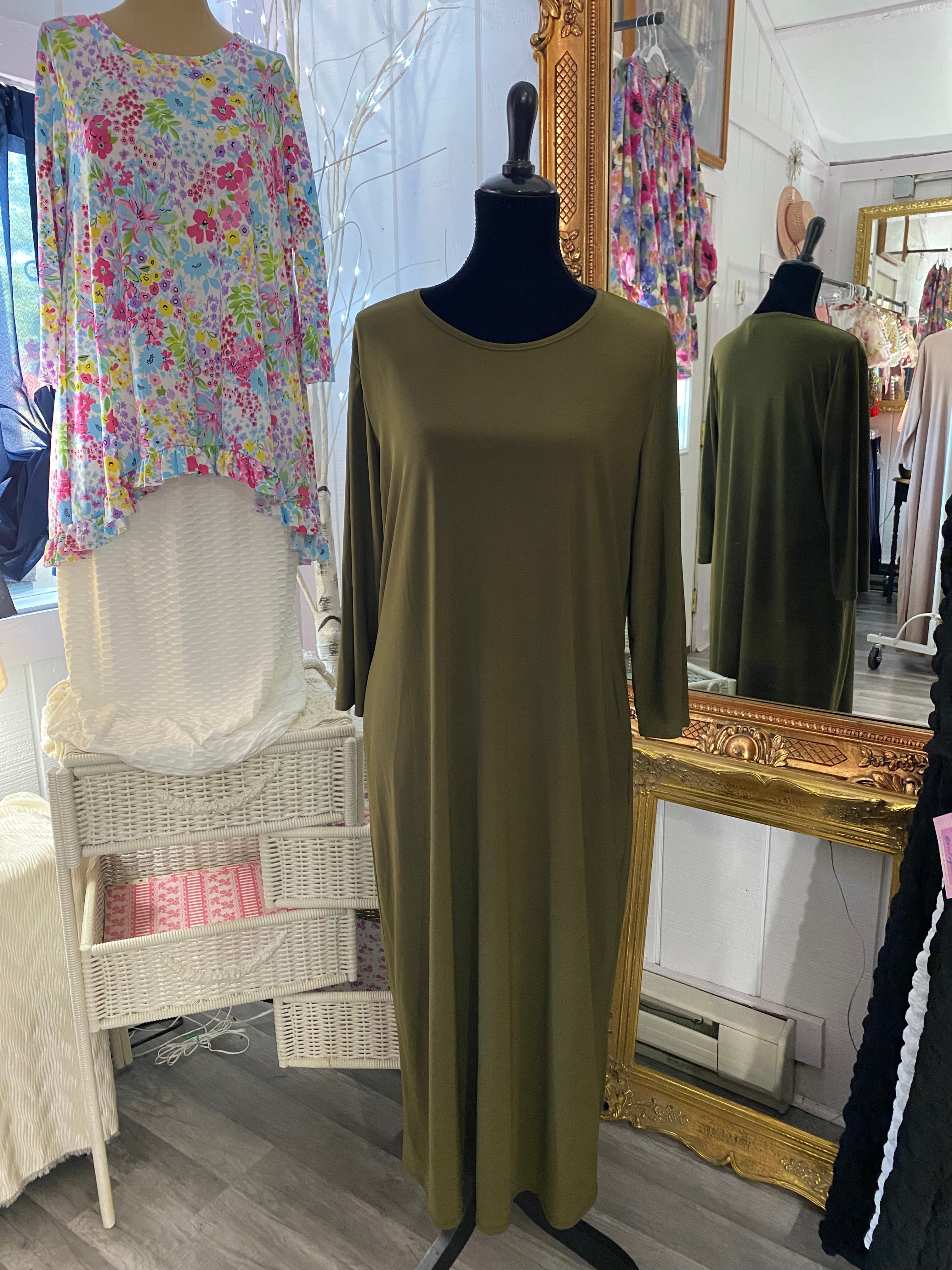 Solid Layering Dress *FINAL SALE*