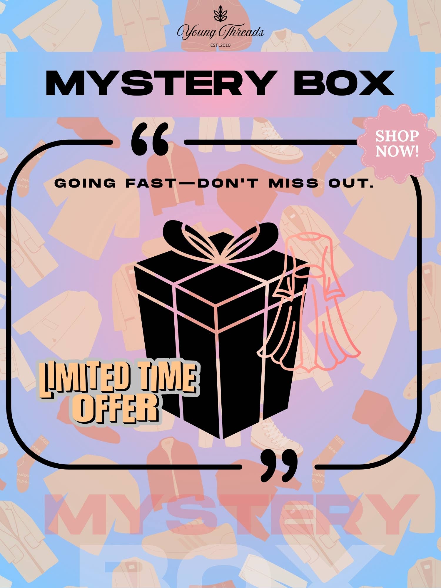 Young Threads Mystery Box - ASSORTED ITEMS (Back In Stock)