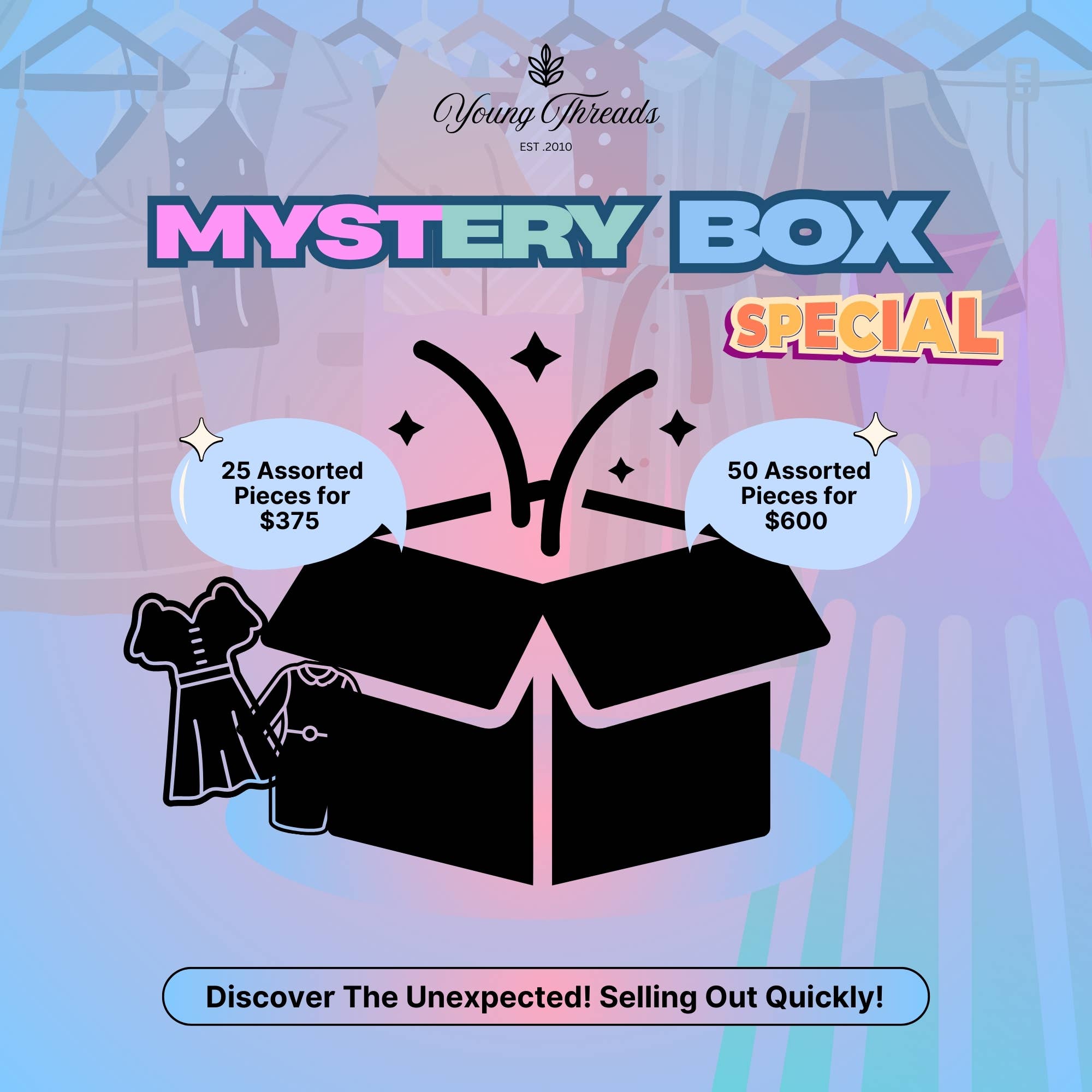 Young Threads Mystery Box - ASSORTED ITEMS (Back In Stock)