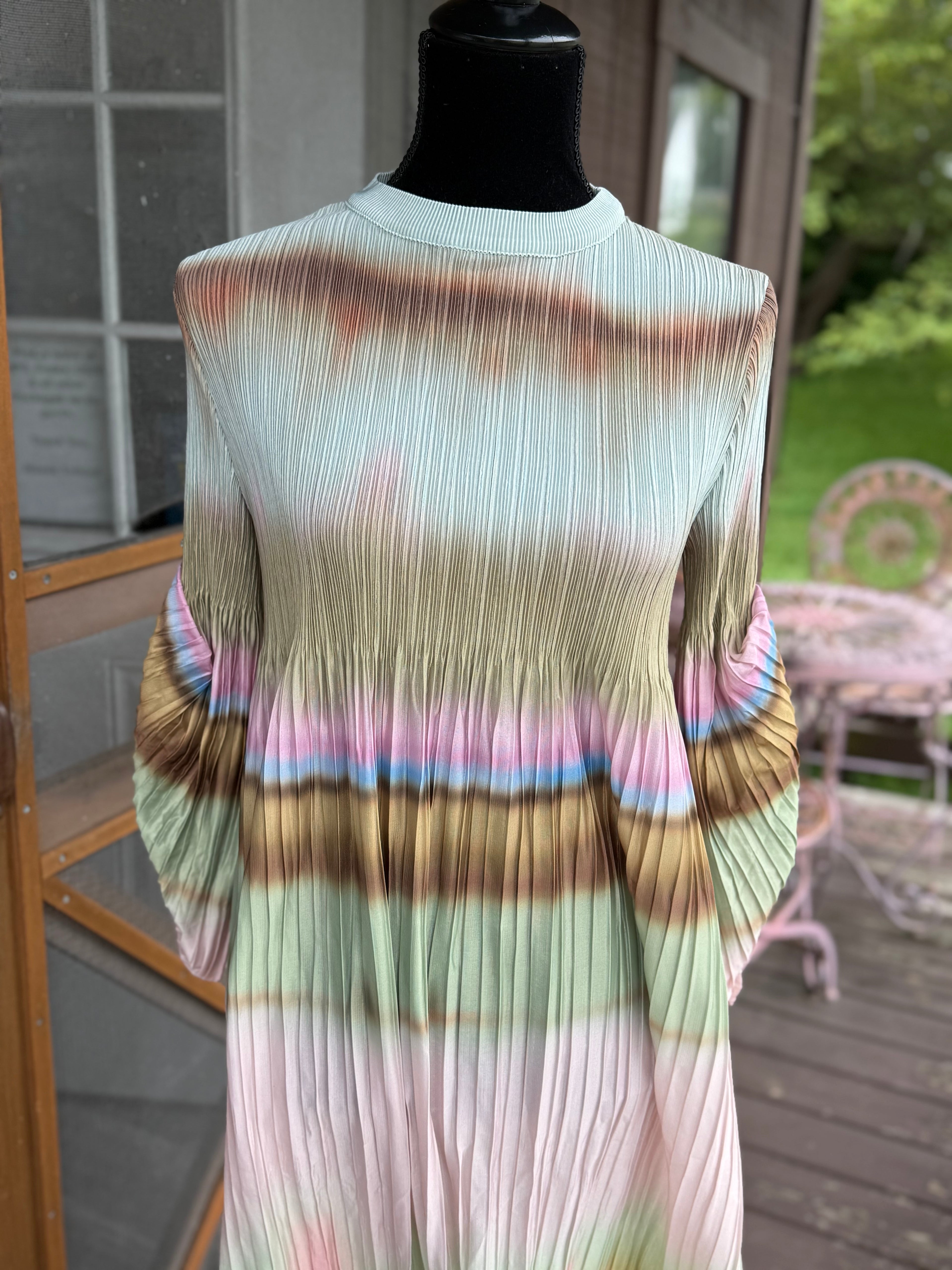 Majestic Grace Dress - Pastel Ombré