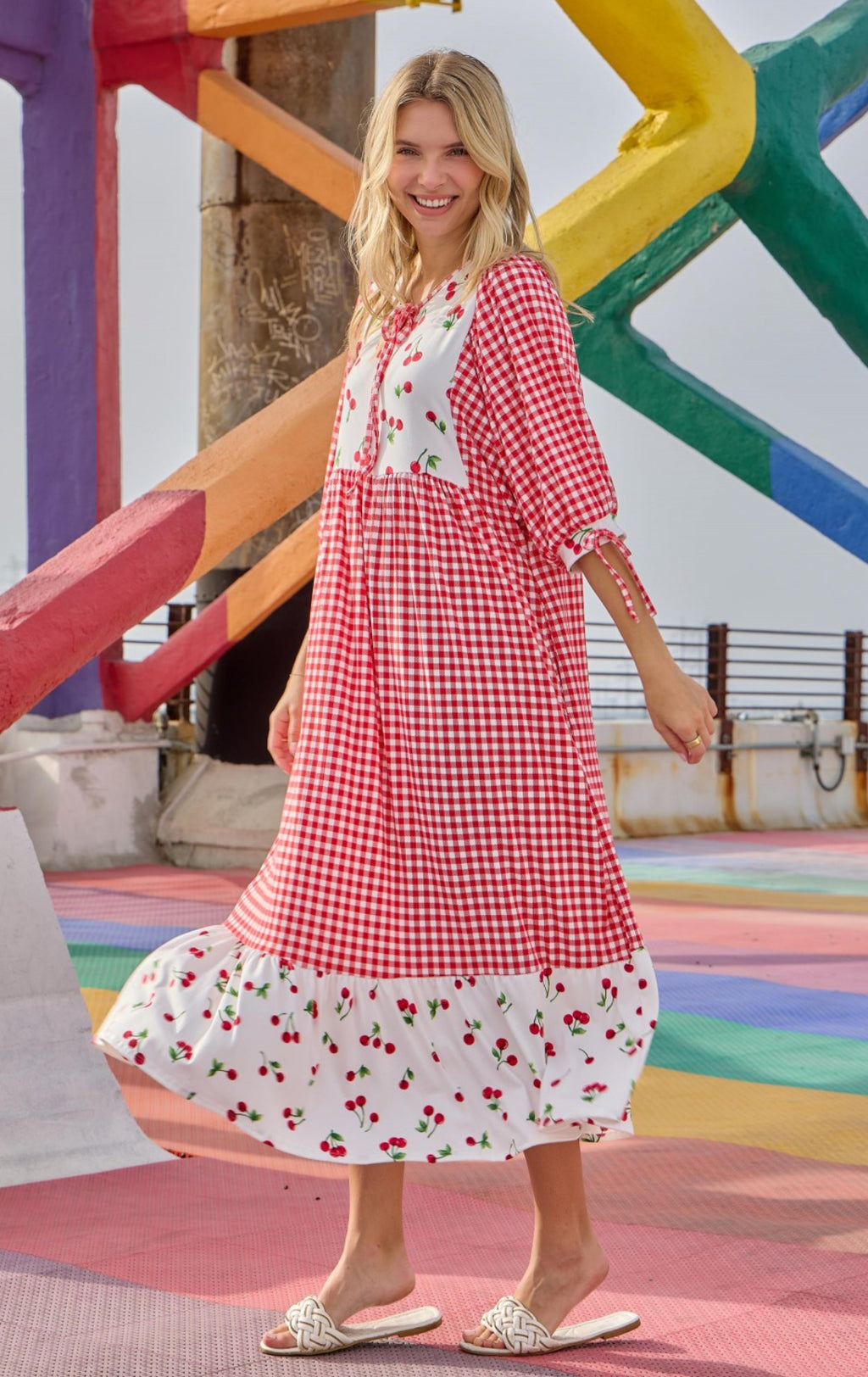 Madeline Cherry Dress
