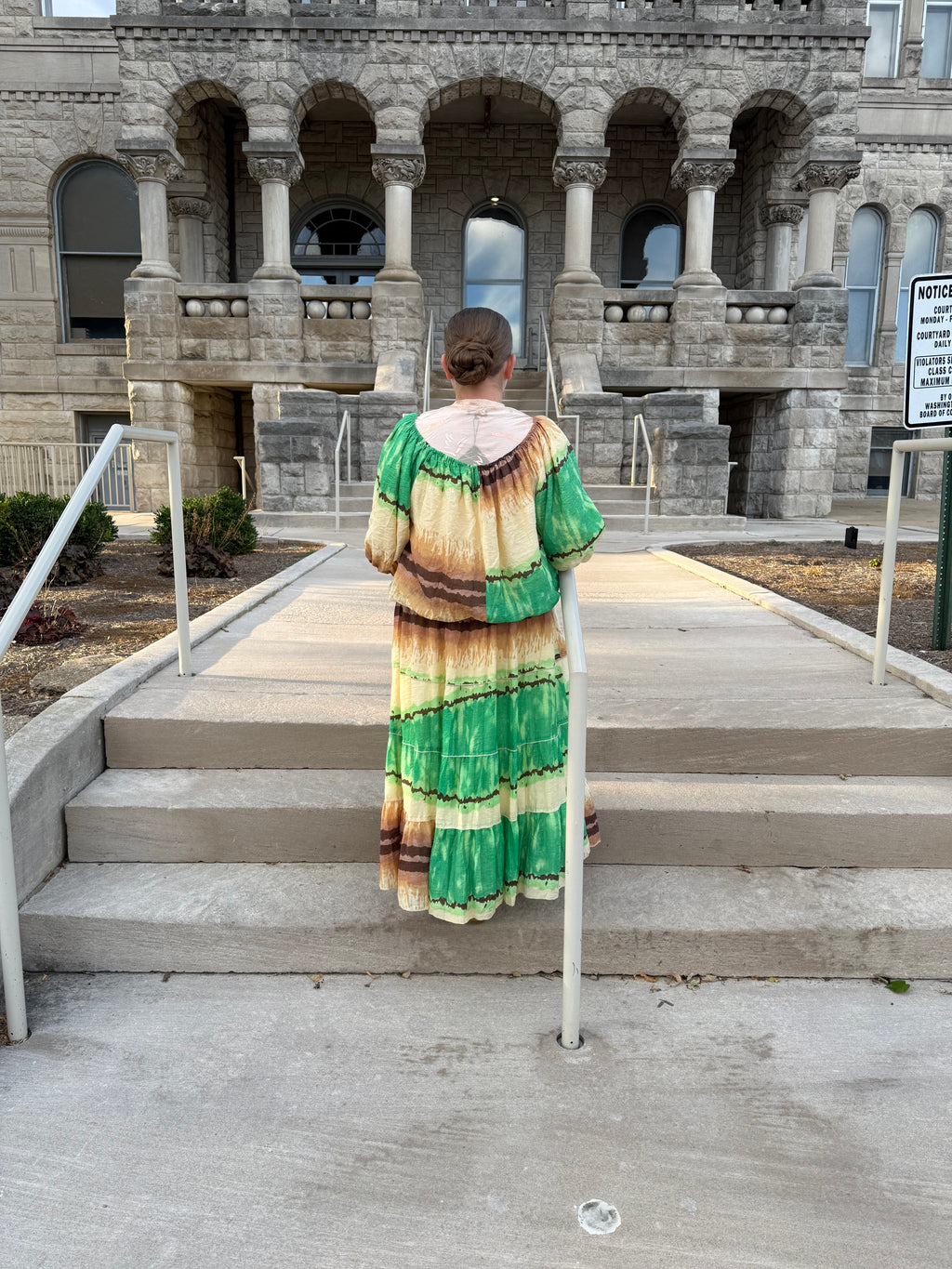 2 Piece Voile Set