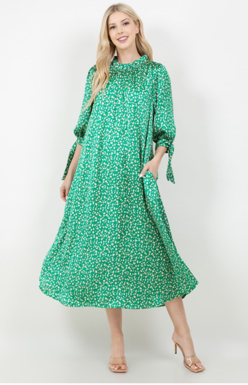 Clarissa Dot Dress