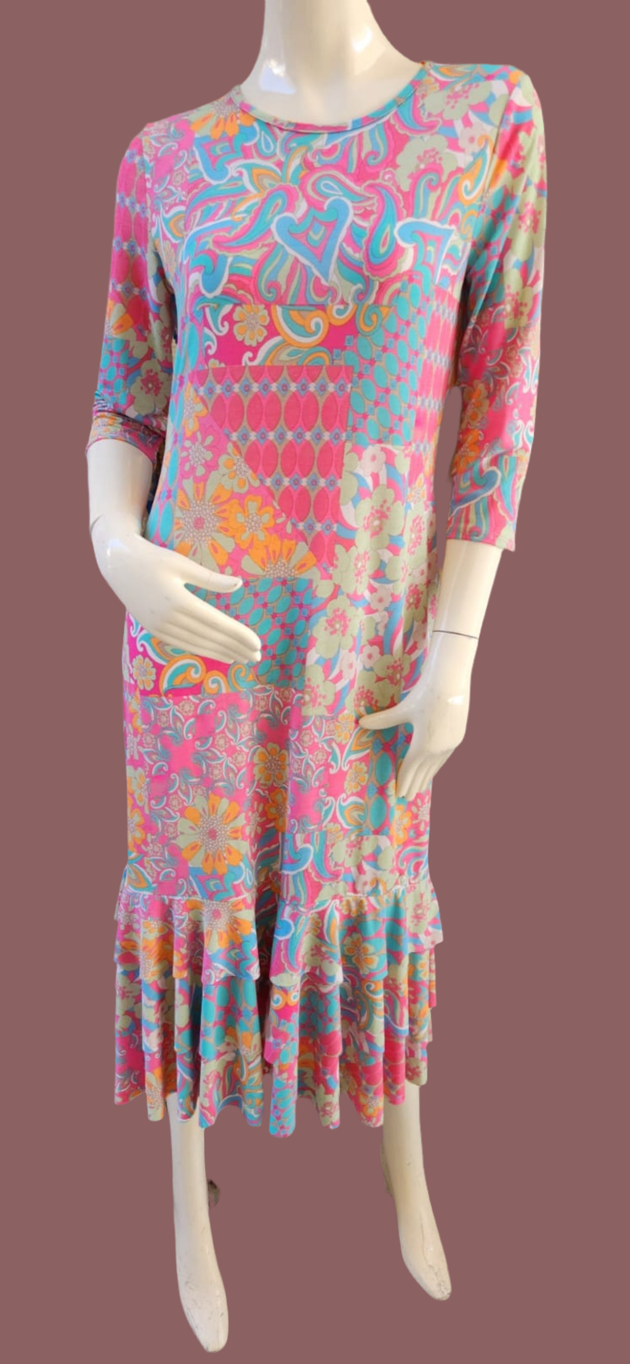 Colorful Layering Dress *Final Sale*