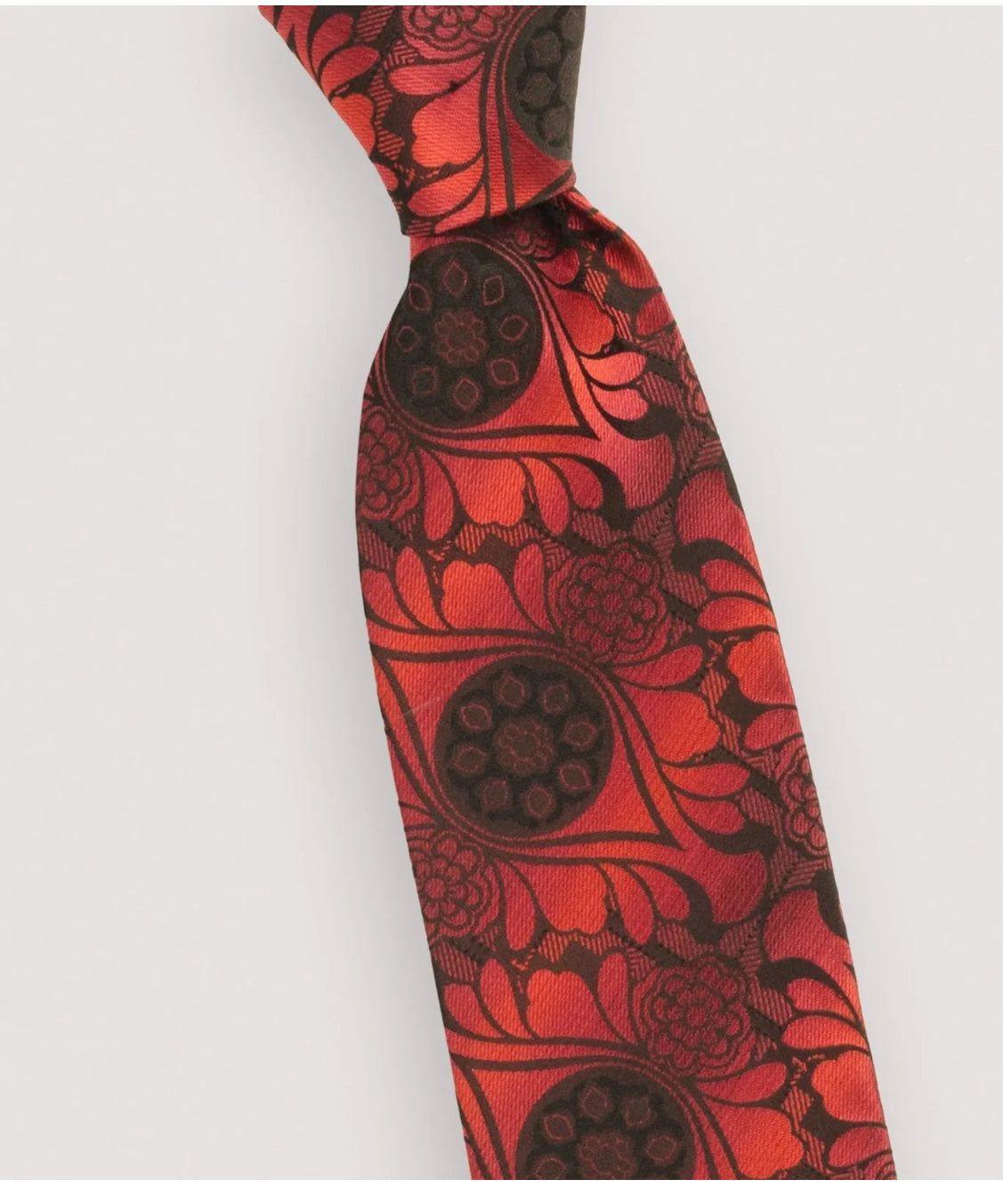 Lotus Eye Tie and Hanley set- Red