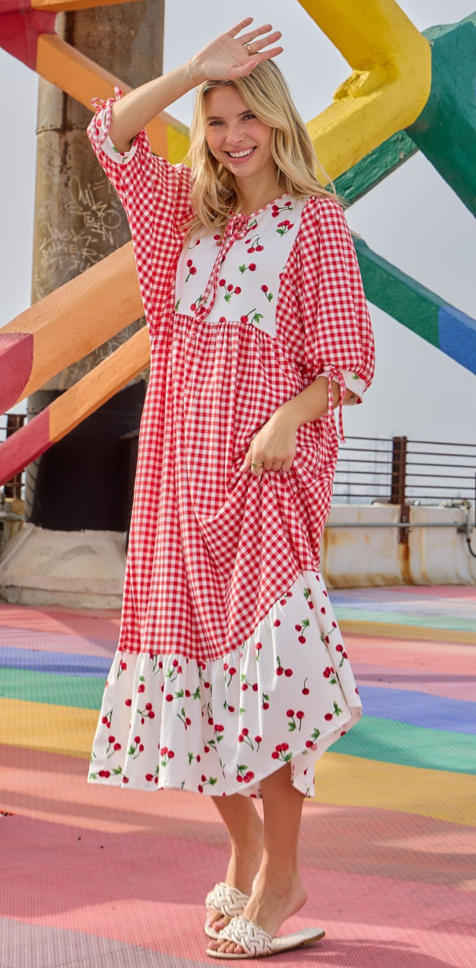 Madeline Cherry Dress