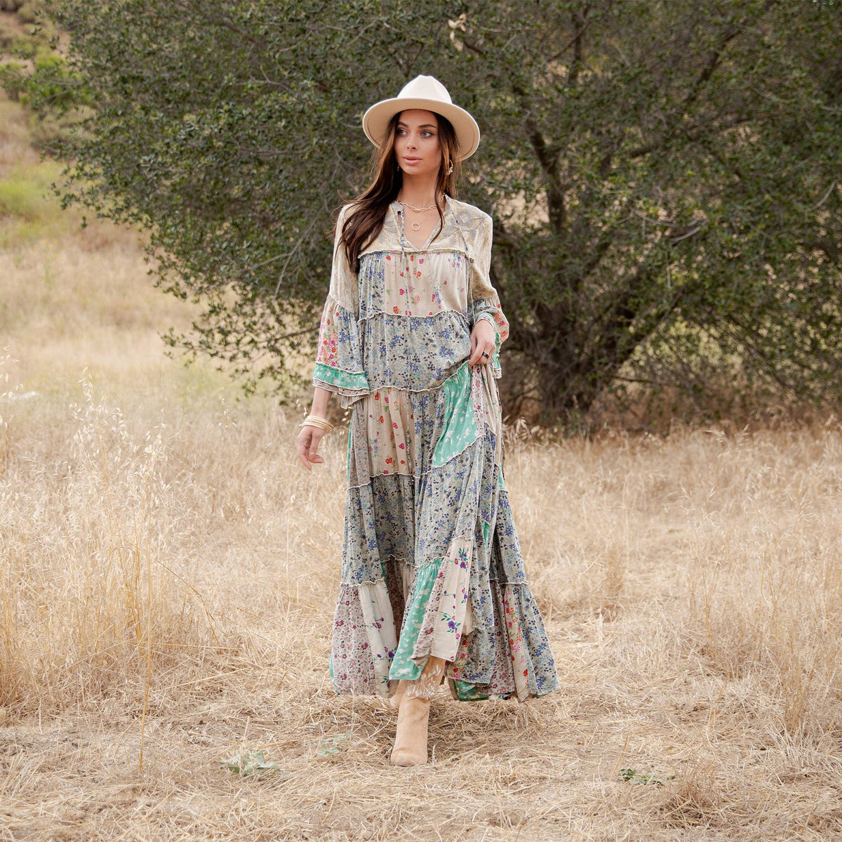 Timeless Long Dress - Sand