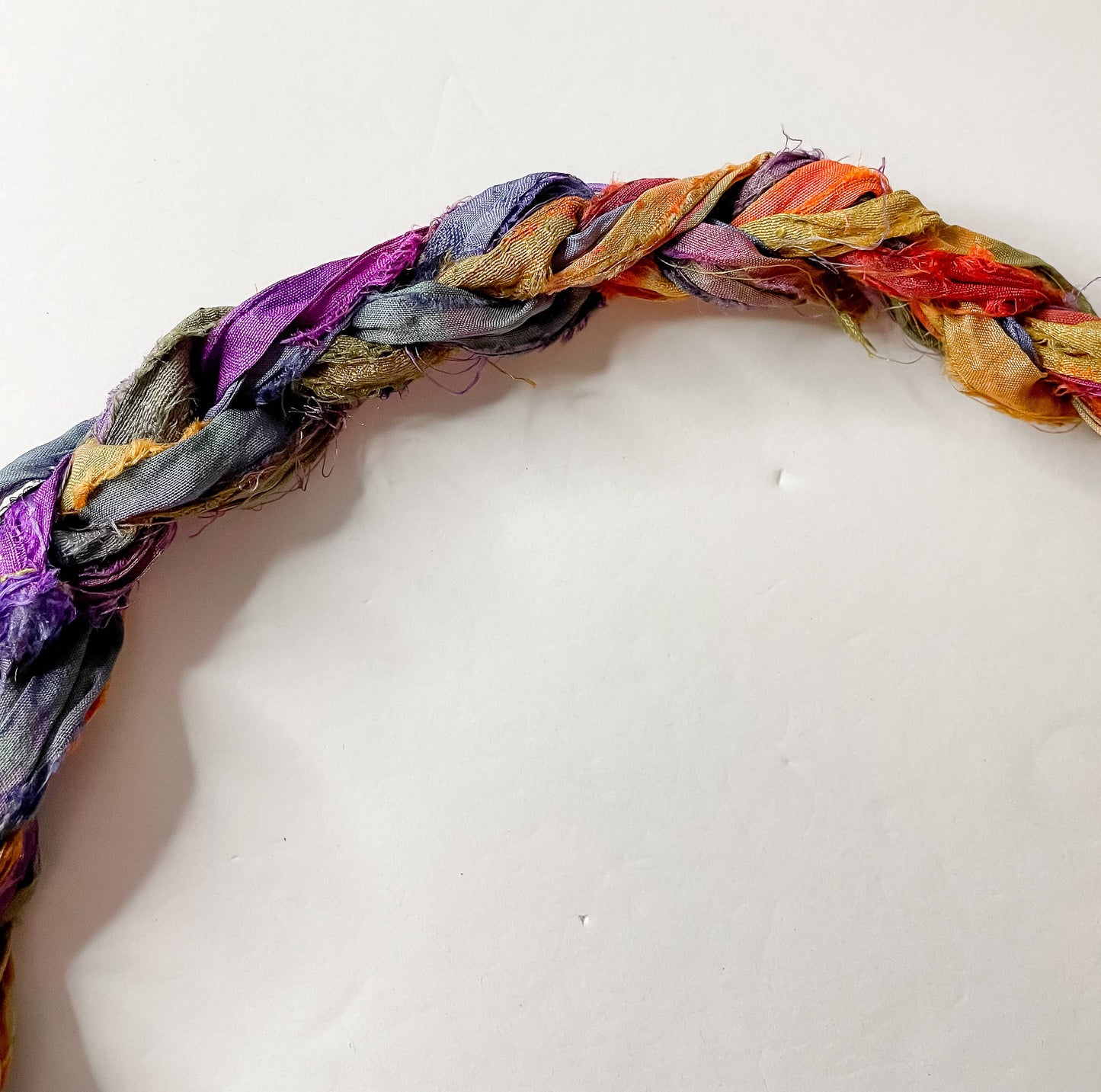 Hat Band - Sari Braid in Colors of the Sisterhood