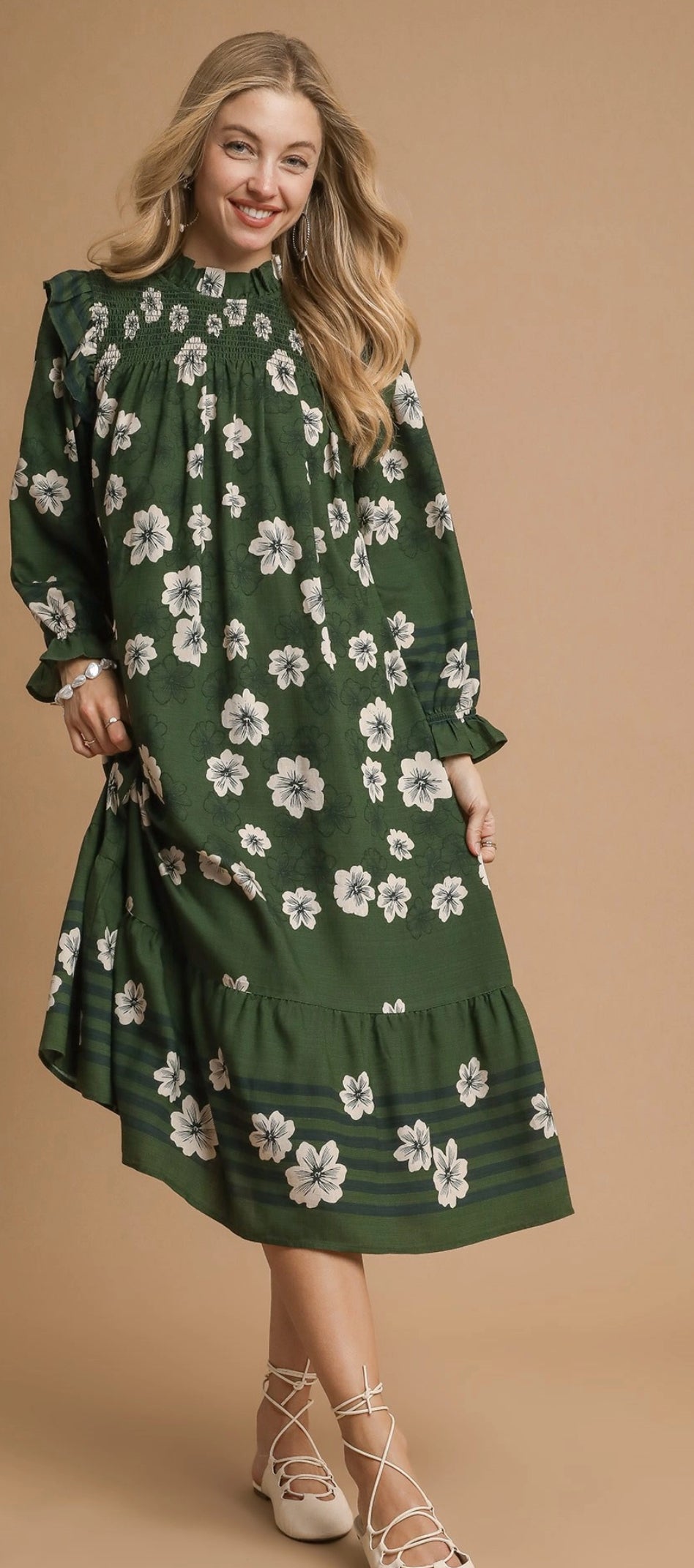 Sadie Dress - Emerald