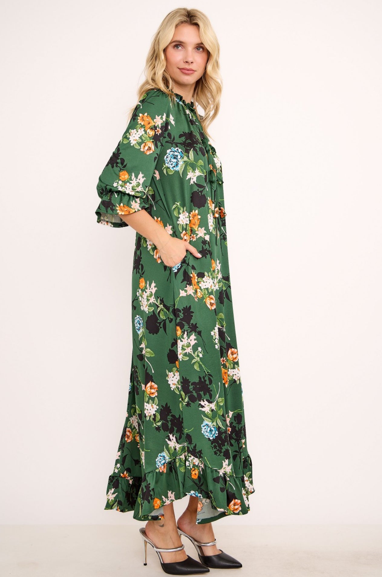 Forest Florals Dress