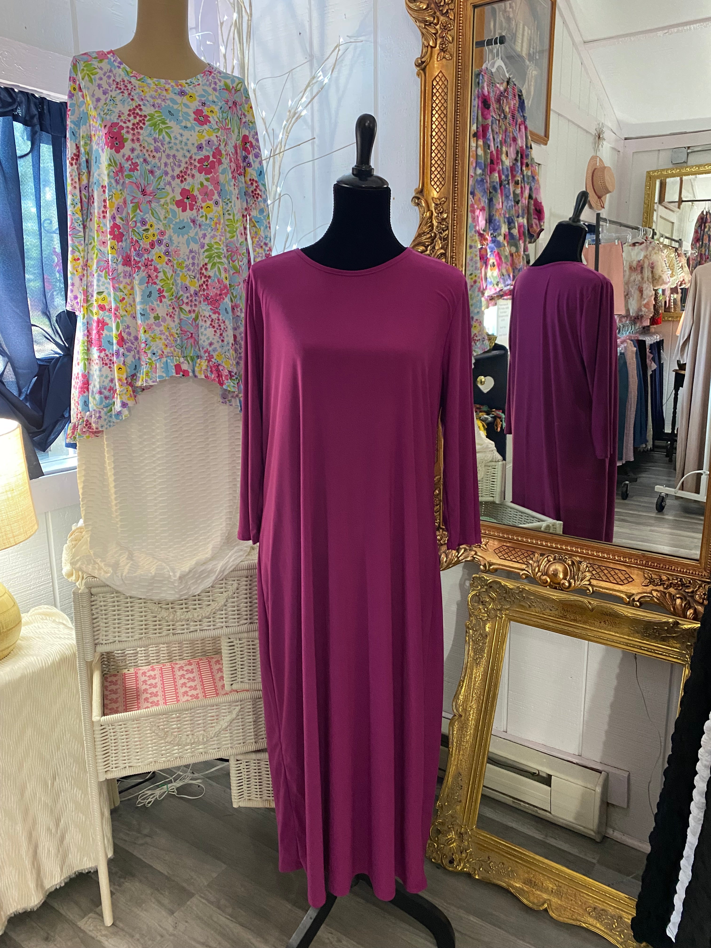 Solid Layering Dress *FINAL SALE*