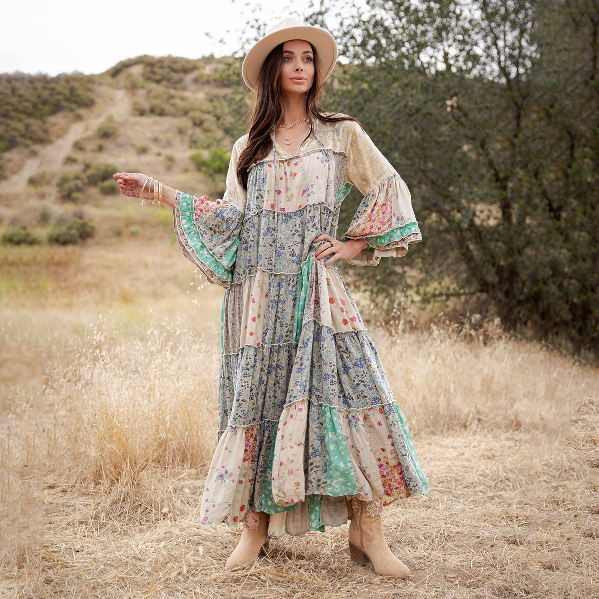 Timeless Long Dress - Sand