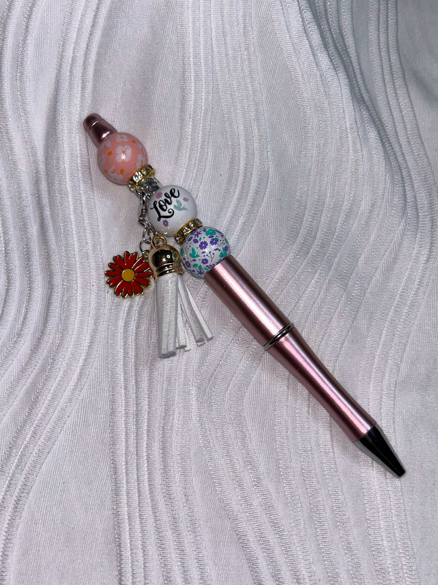 Beaded pens and beaded pencils