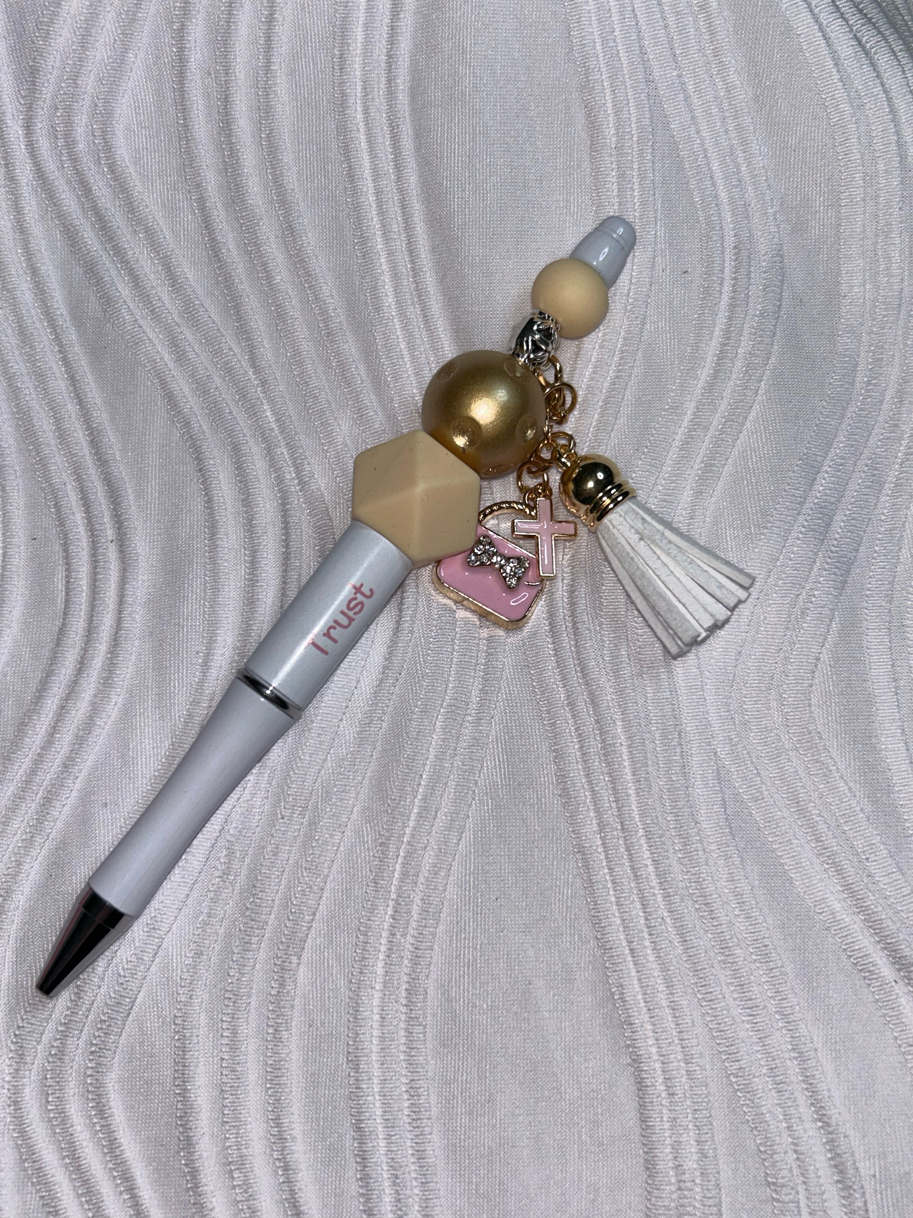 Beaded pens and beaded pencils