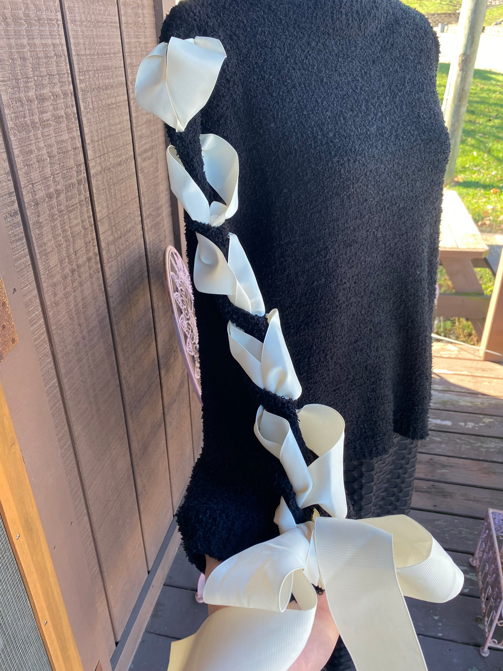 ROUND NECK LONG BELL SLEEVE SWEATER *Final Sale*