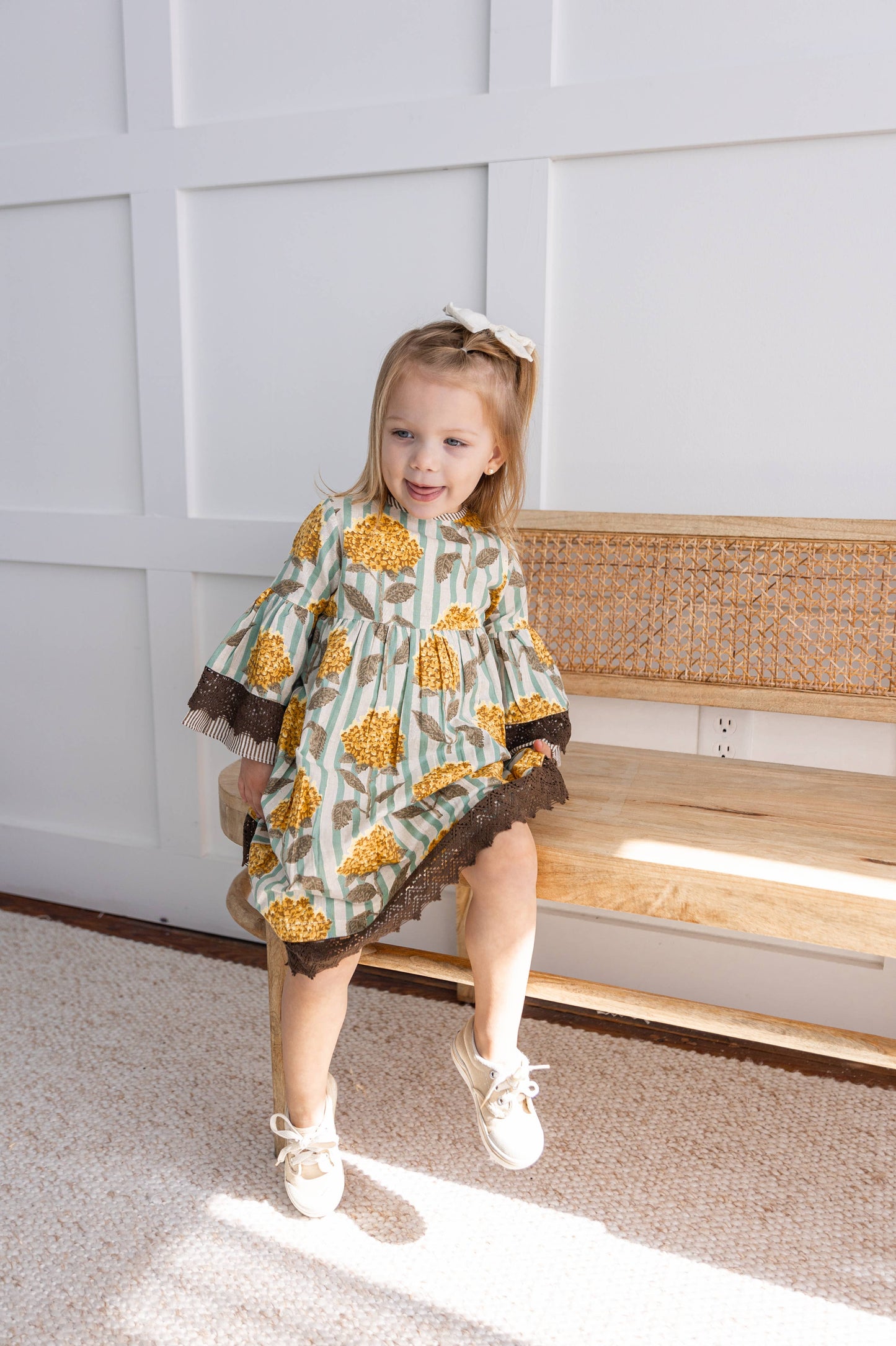 Fall Florals Girl’s Dress