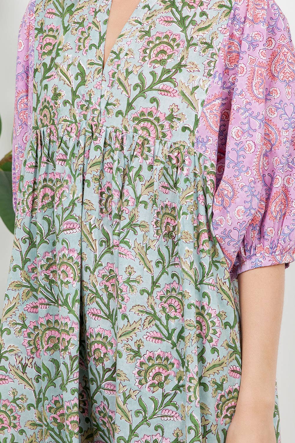 Hand Block Print Cotton Dress