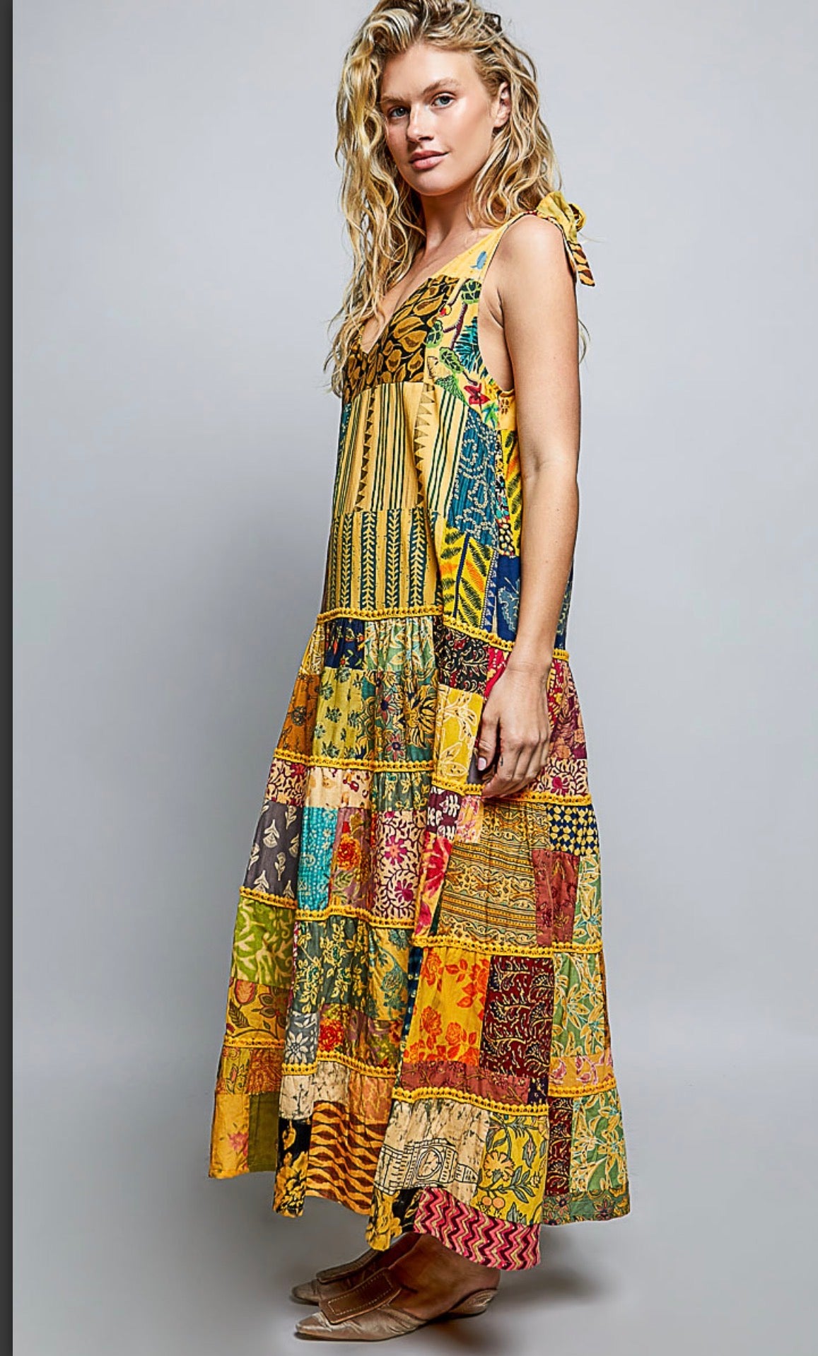 Patchwork Sunshine Dress