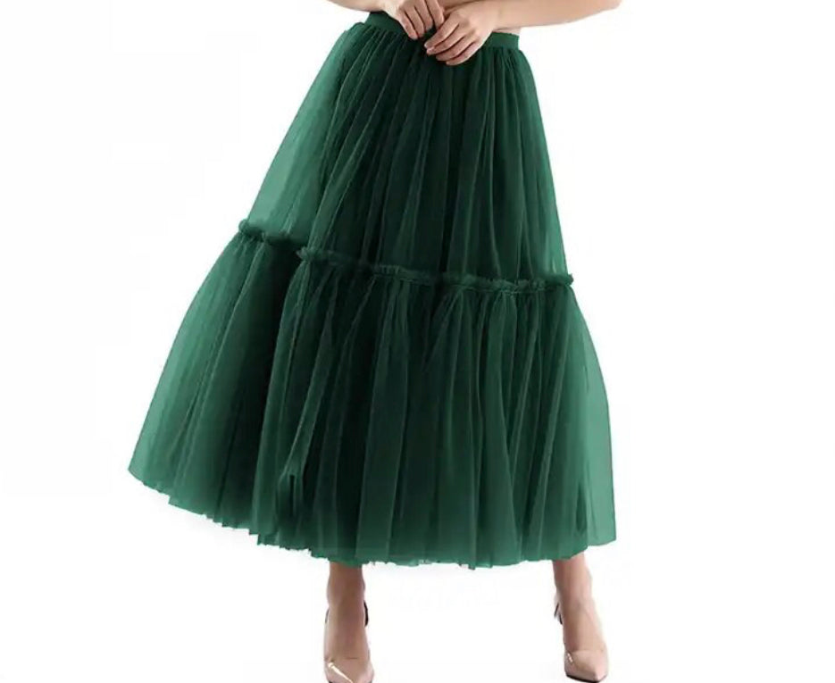 Maxi Tulle Skirt