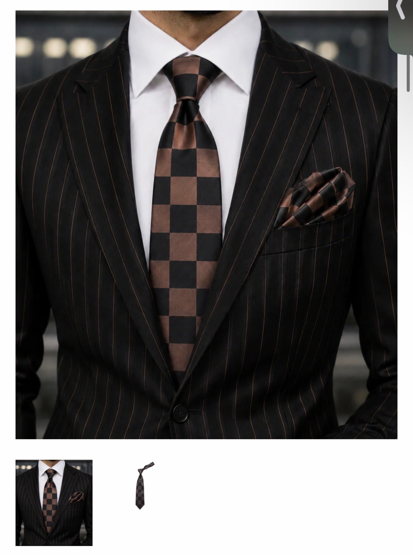 Verse 9 Brown Checked