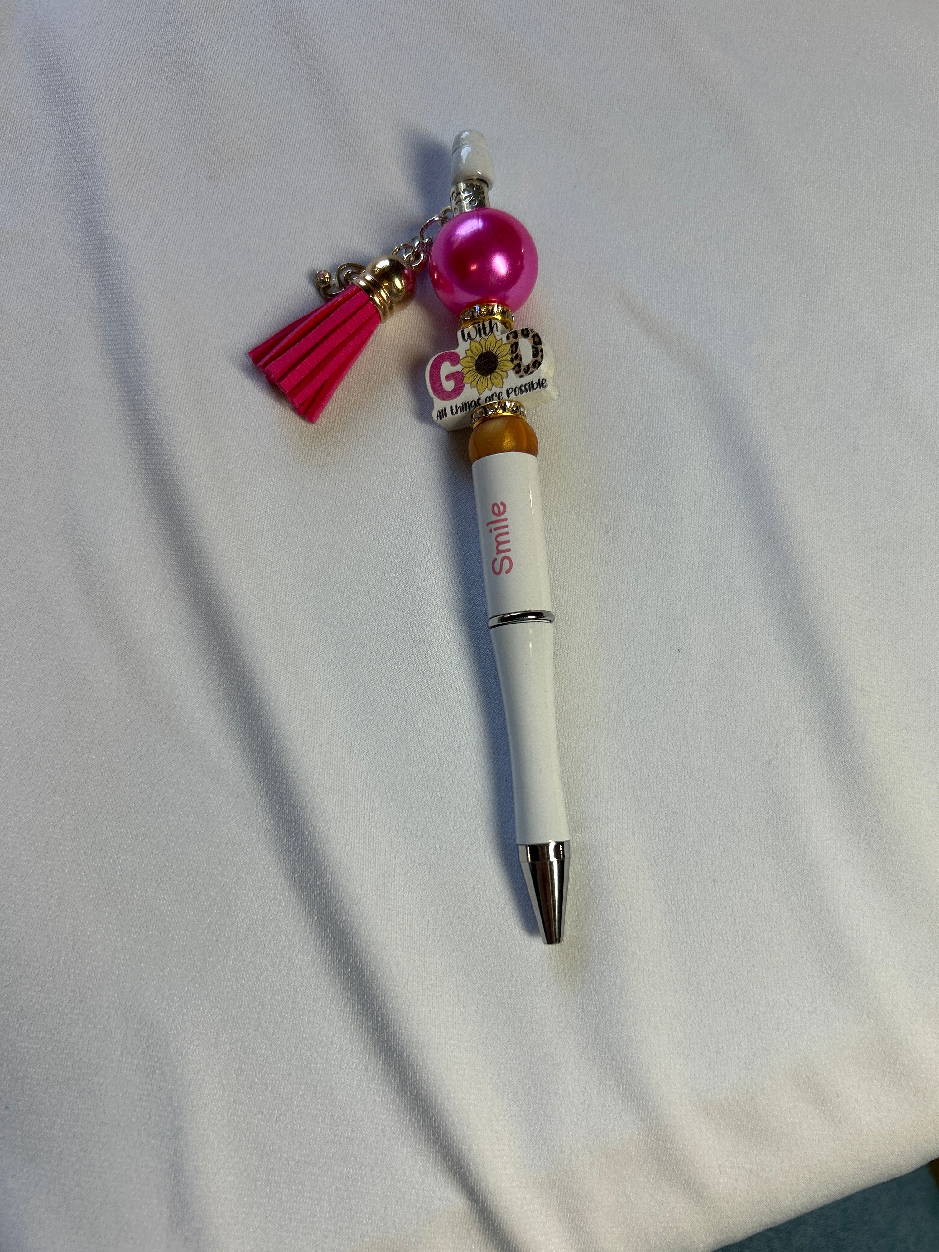 Beaded pens and beaded pencils