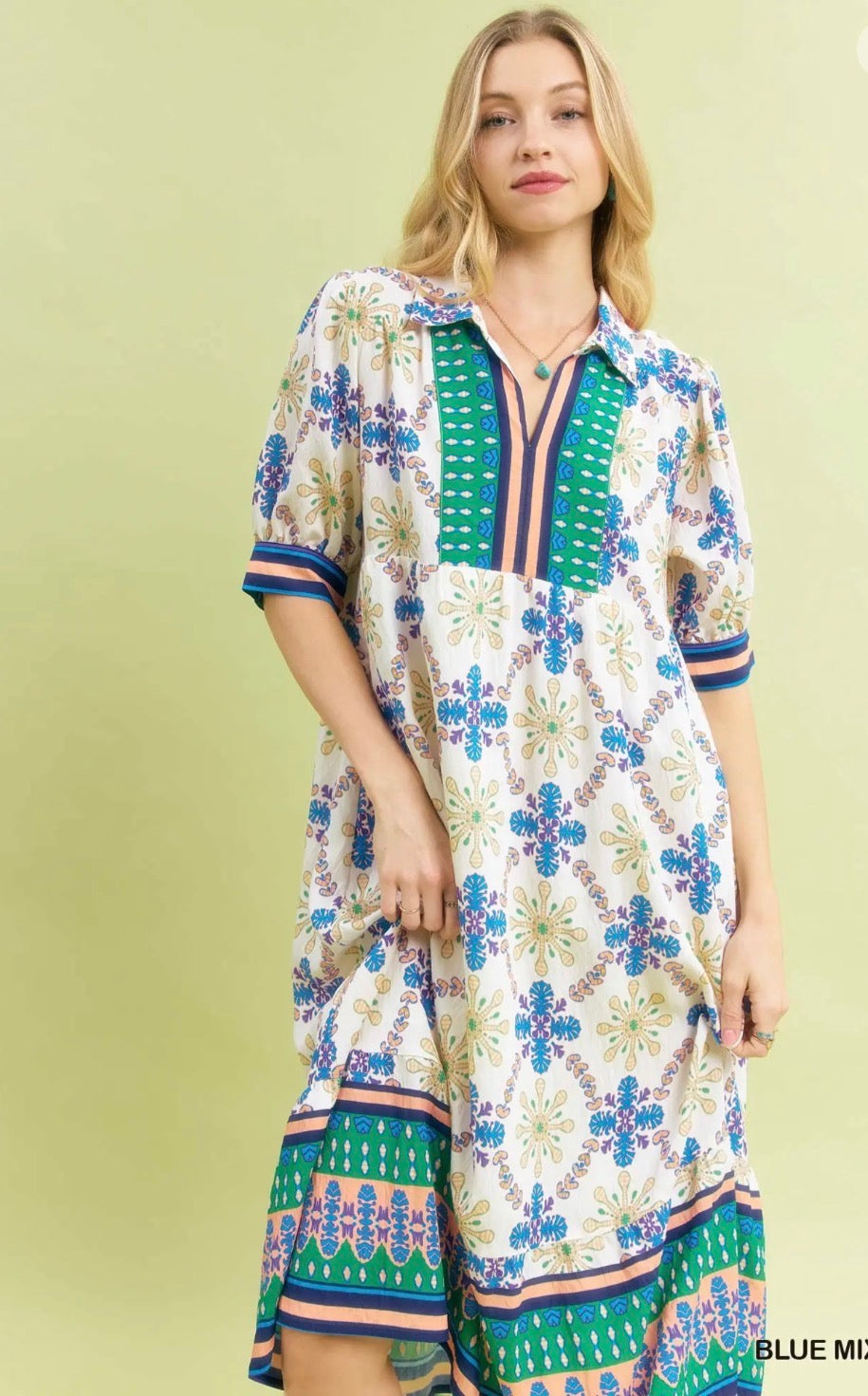 Bloom Trellis Dress