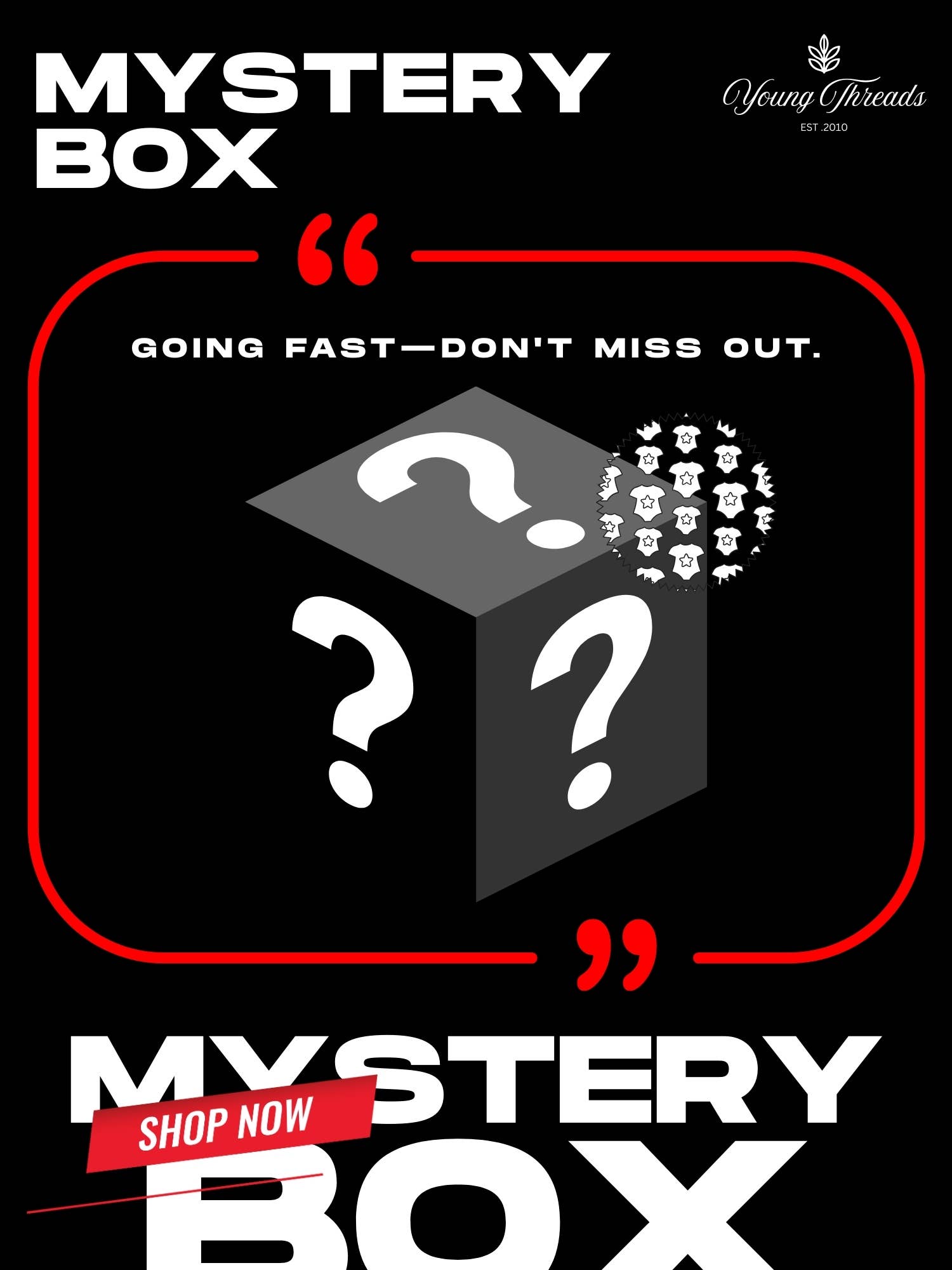 Young Threads Mystery Box - ASSORTED ITEMS (Back In Stock)