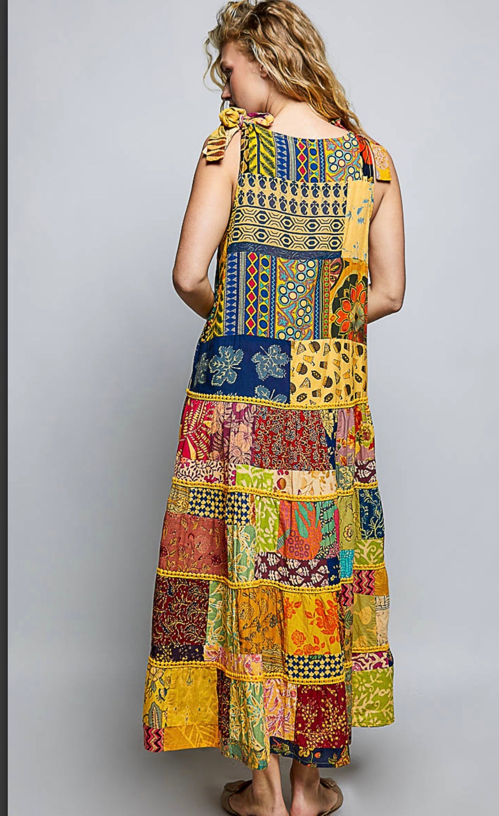 Patchwork Sunshine Dress