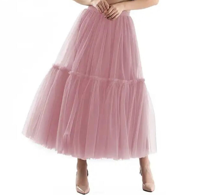 Maxi Tulle Skirt