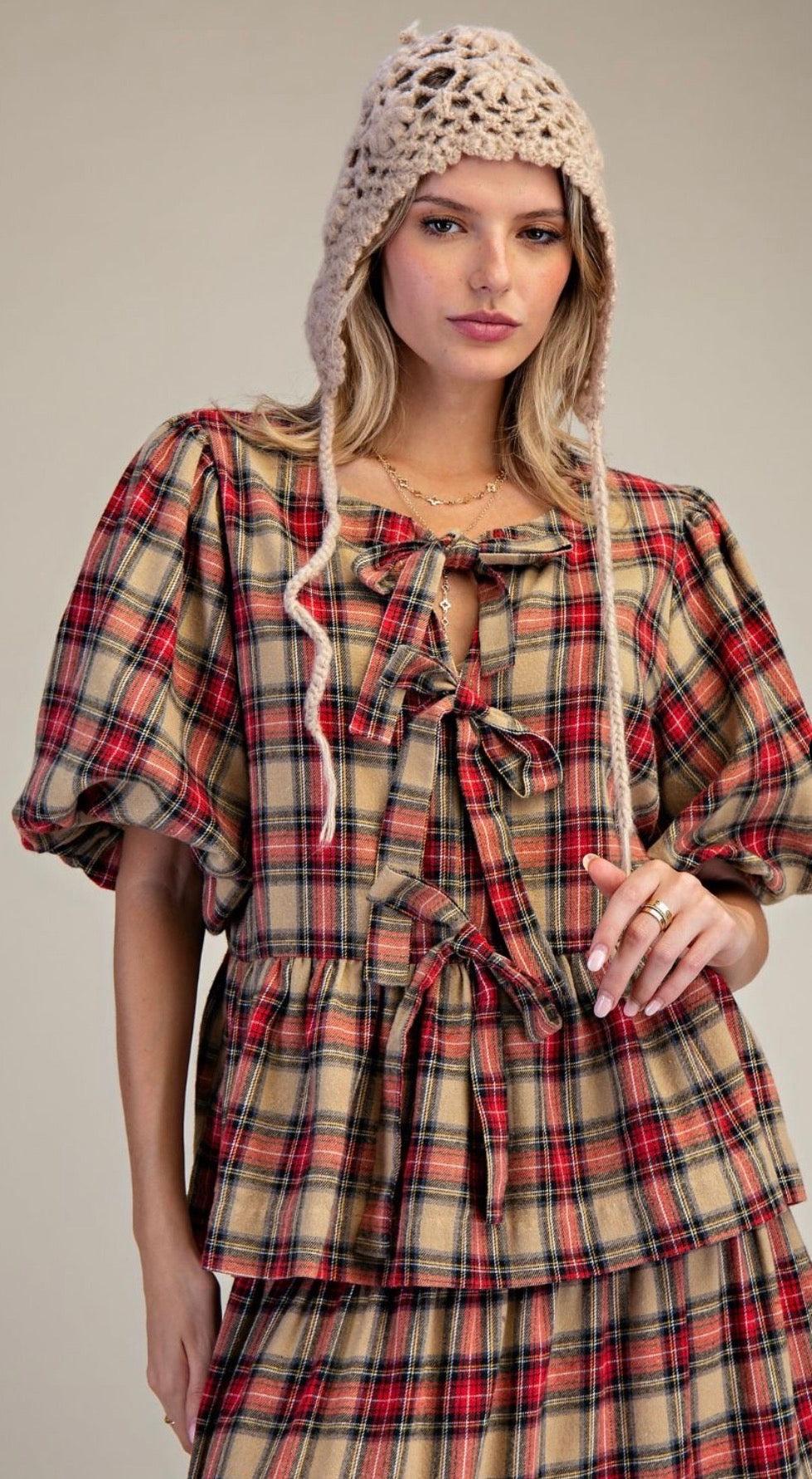 Plaid Flannel Set