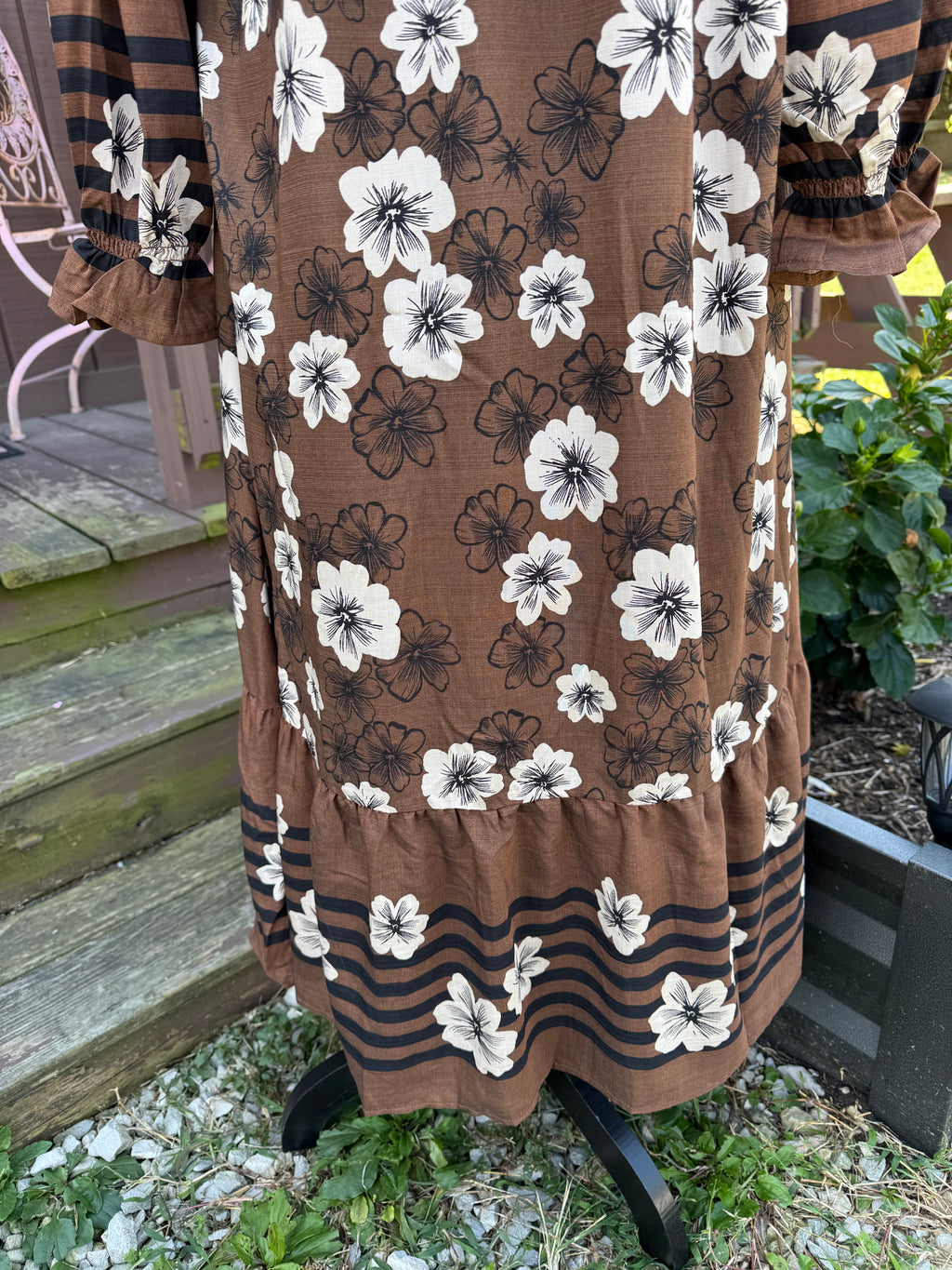 Sadie Dress - Brown