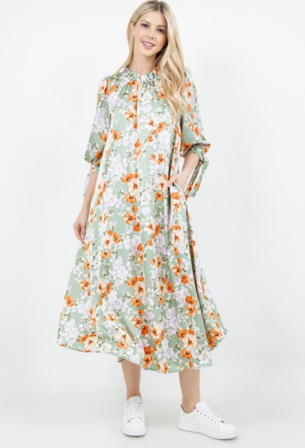 Clarissa Floral Dress