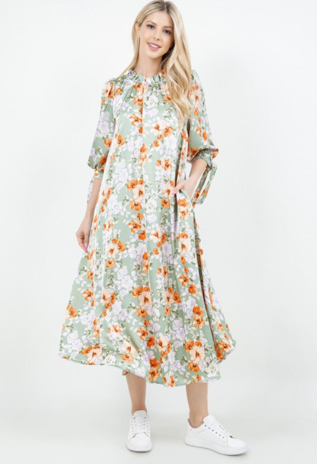Clarissa Floral Dress
