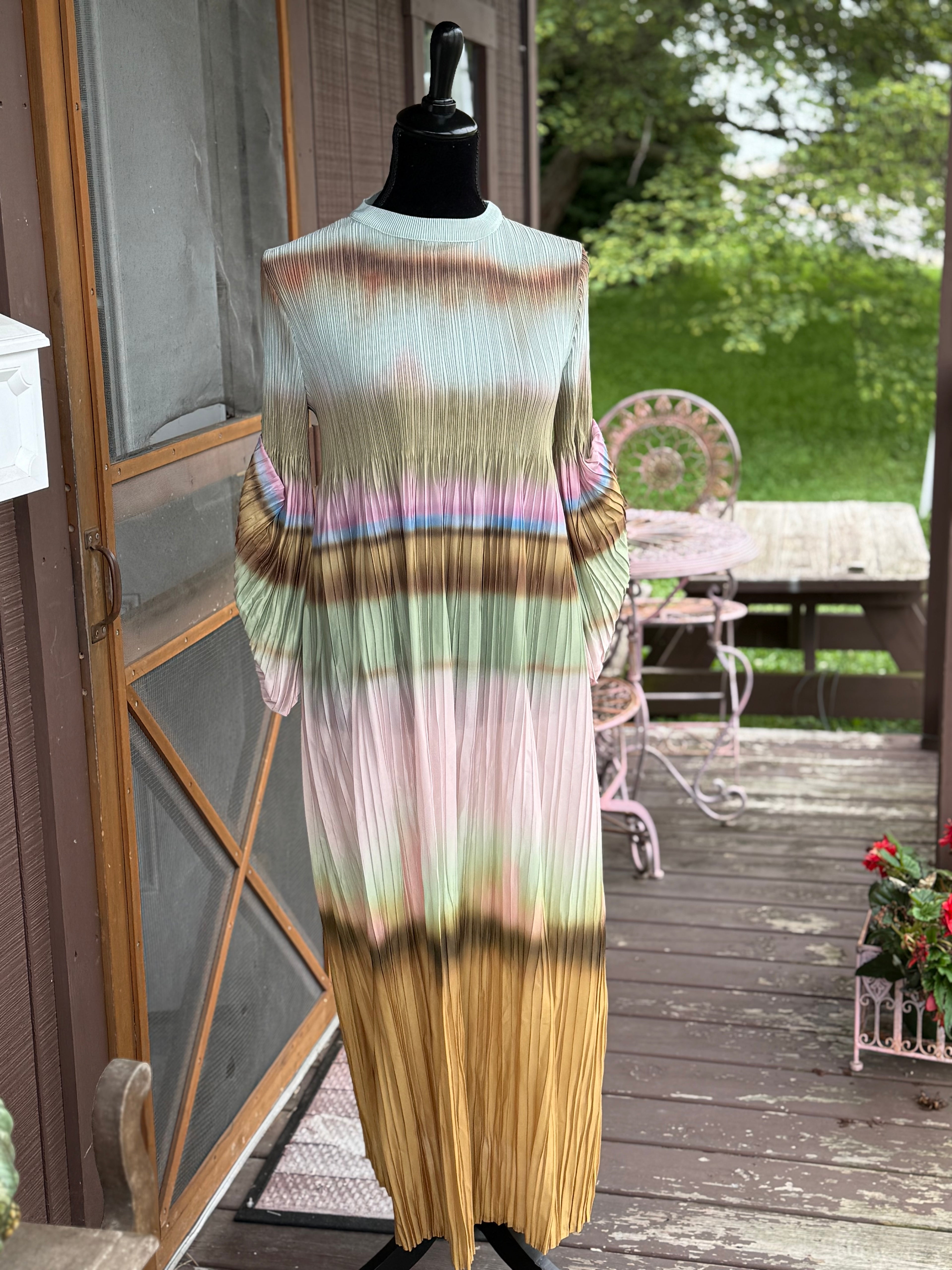 Majestic Grace Dress - Pastel Ombré