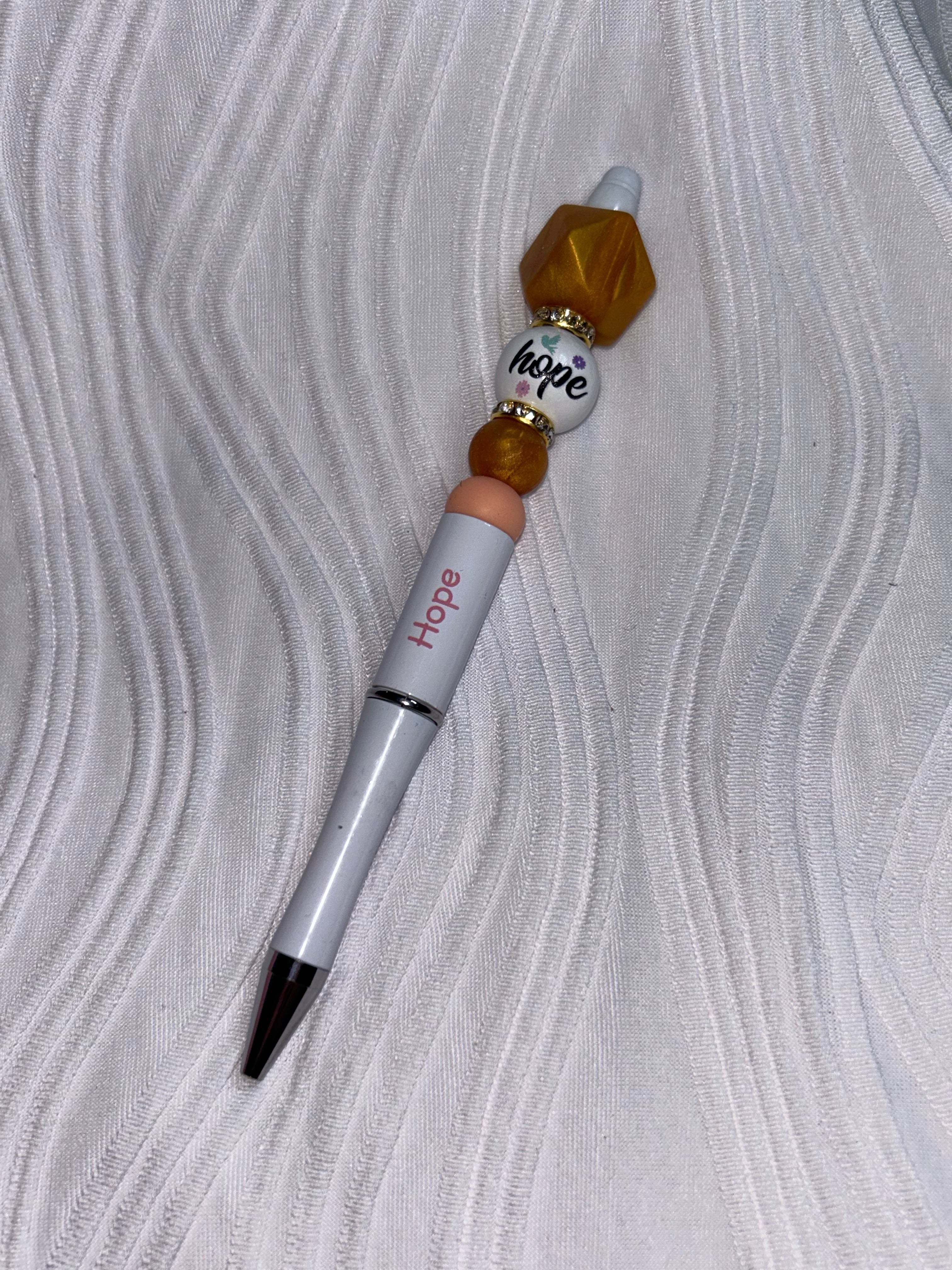 Beaded pens and beaded pencils